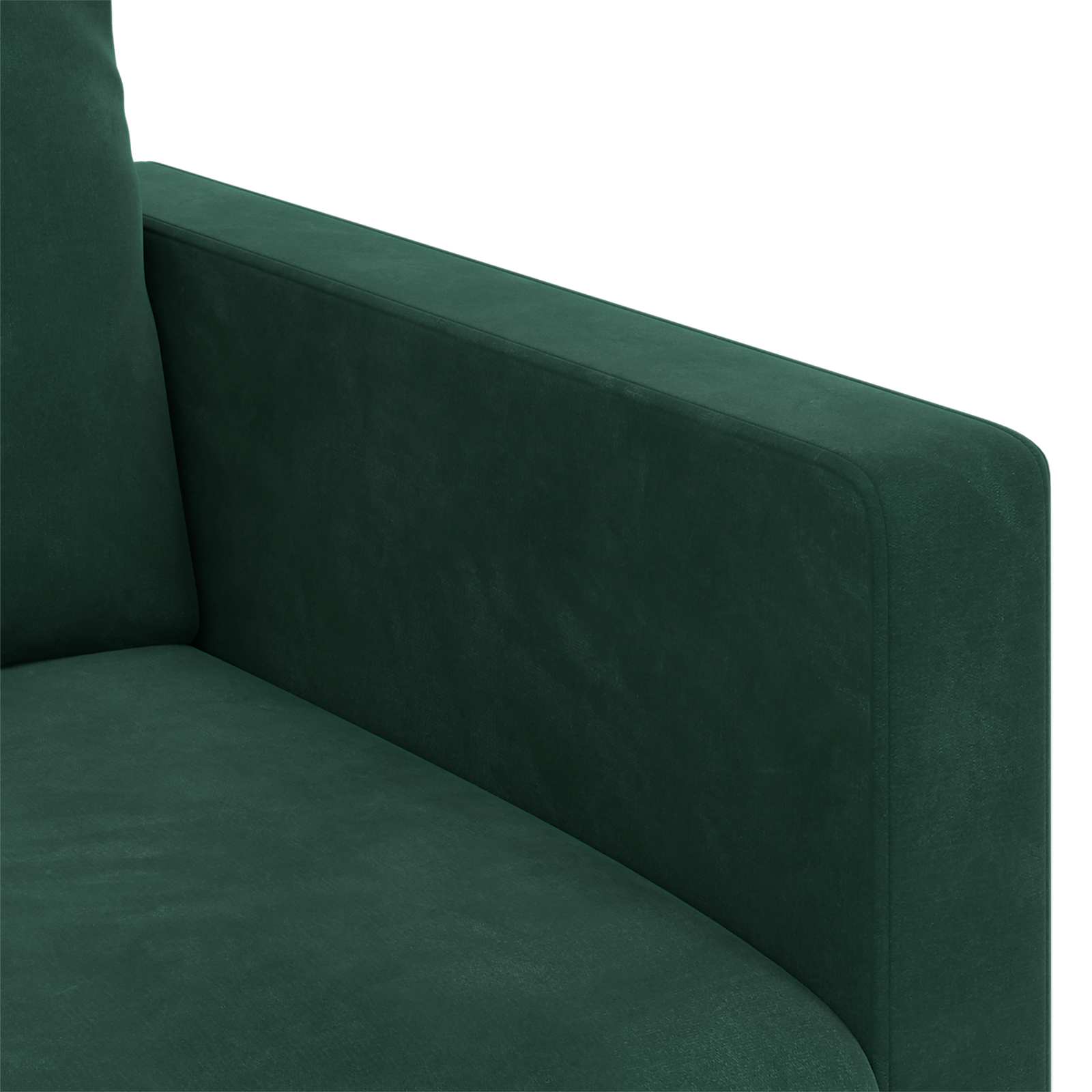 Sofa Tamnozelena 78 x 78 x 80 cm Baršun
