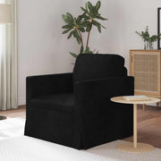 Sofa Crna 78 x 78 x 80 cm Baršun