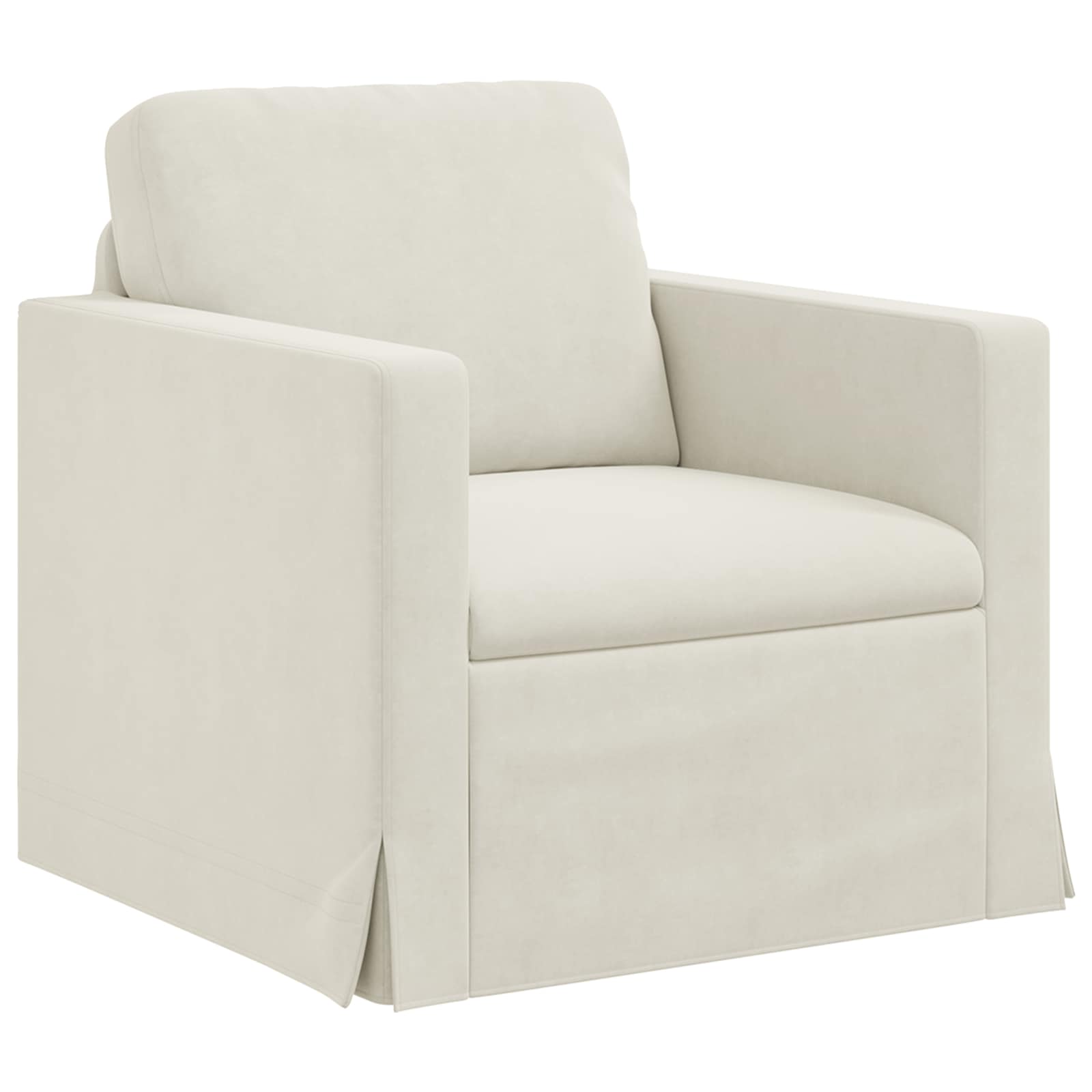 Sofa Krema 78 x 78 x 80 cm Baršun