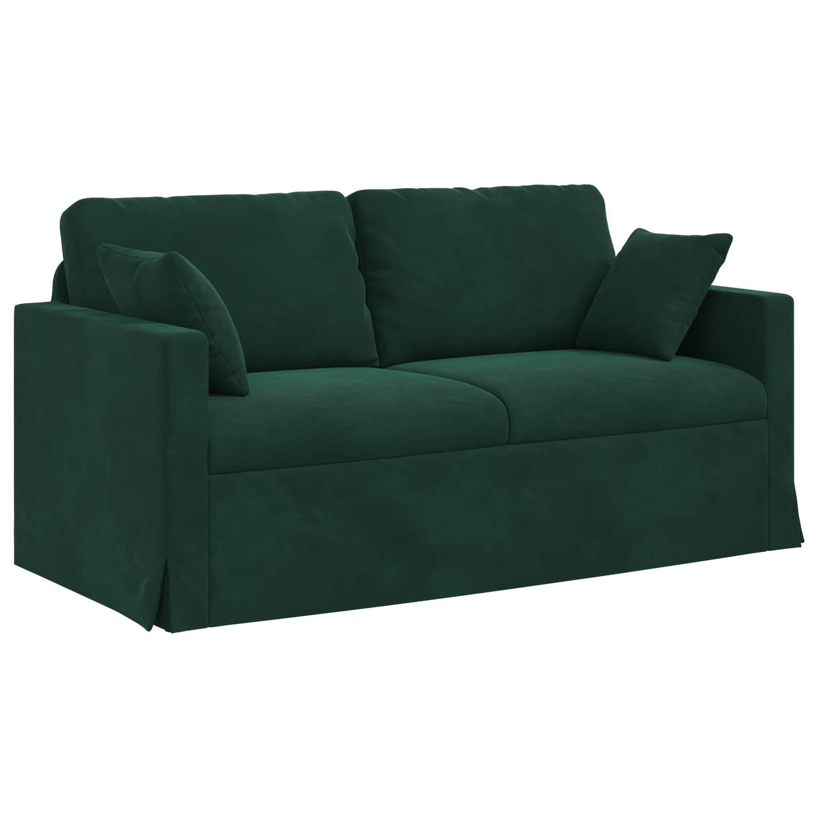 Sofa Tamnozelena 158 x 78 x 80 cm Baršun