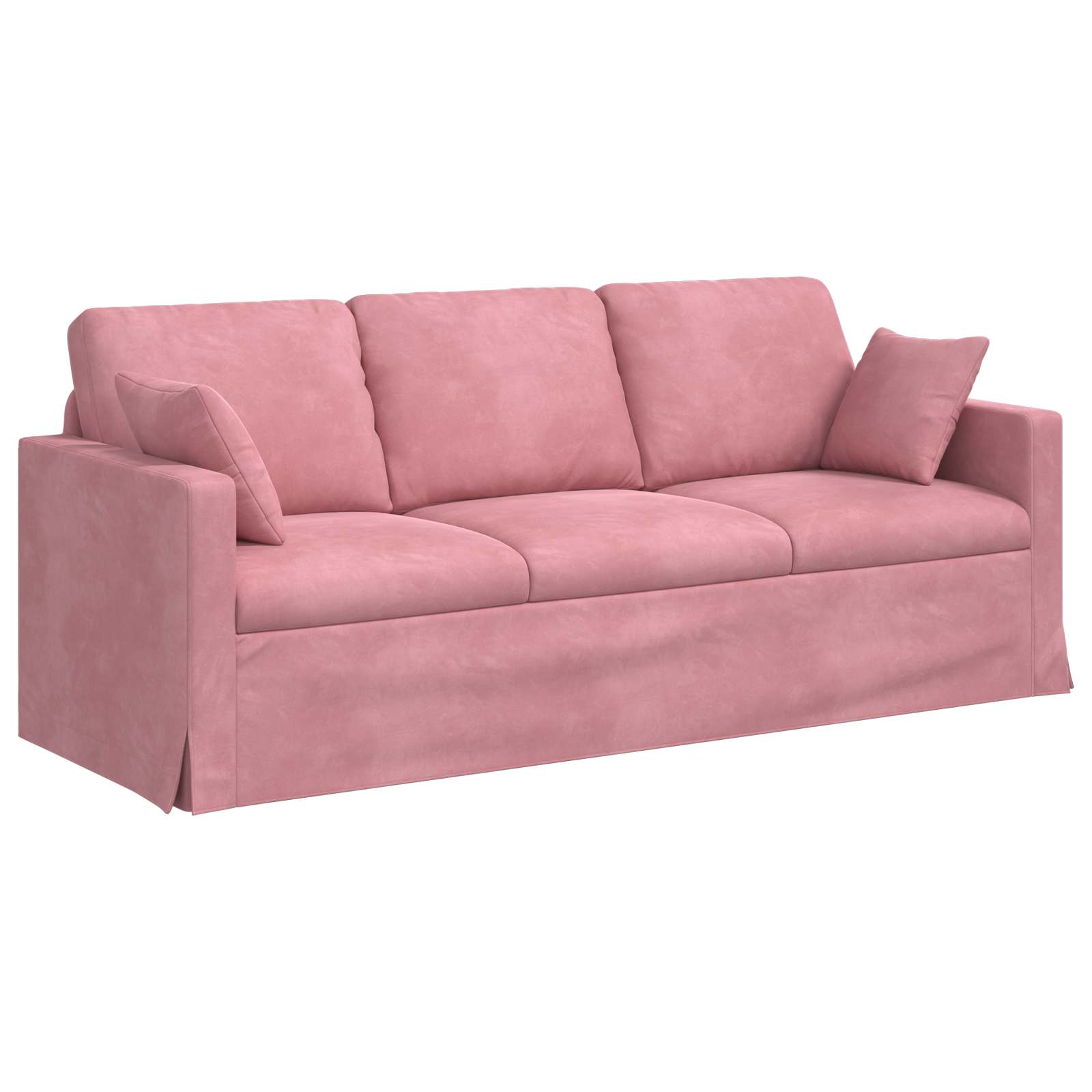 Sofa Ružičasta 198 x 78 x 80 cm Baršun