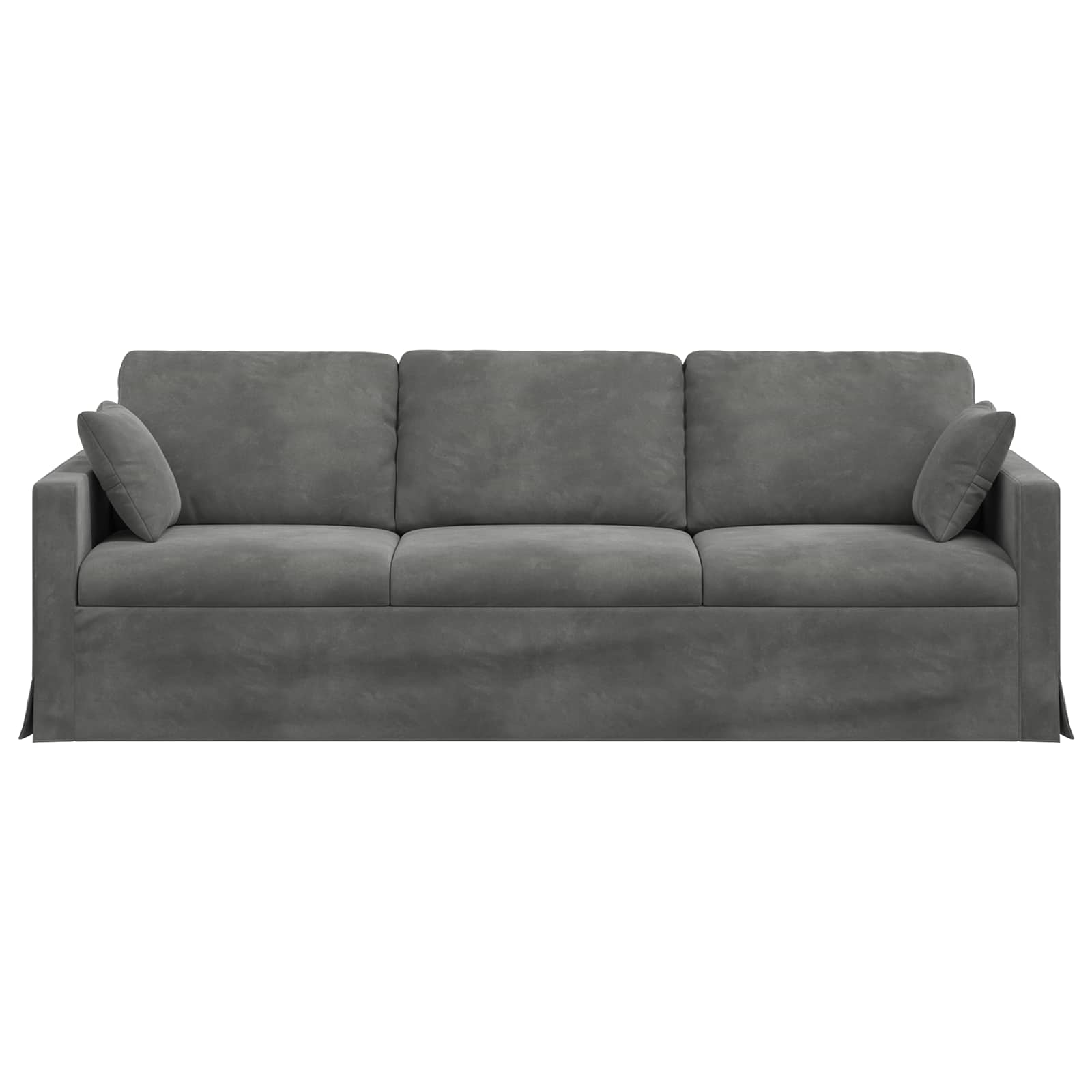 Sofa Tamno siva 228 x 78 x 80 cm Baršun