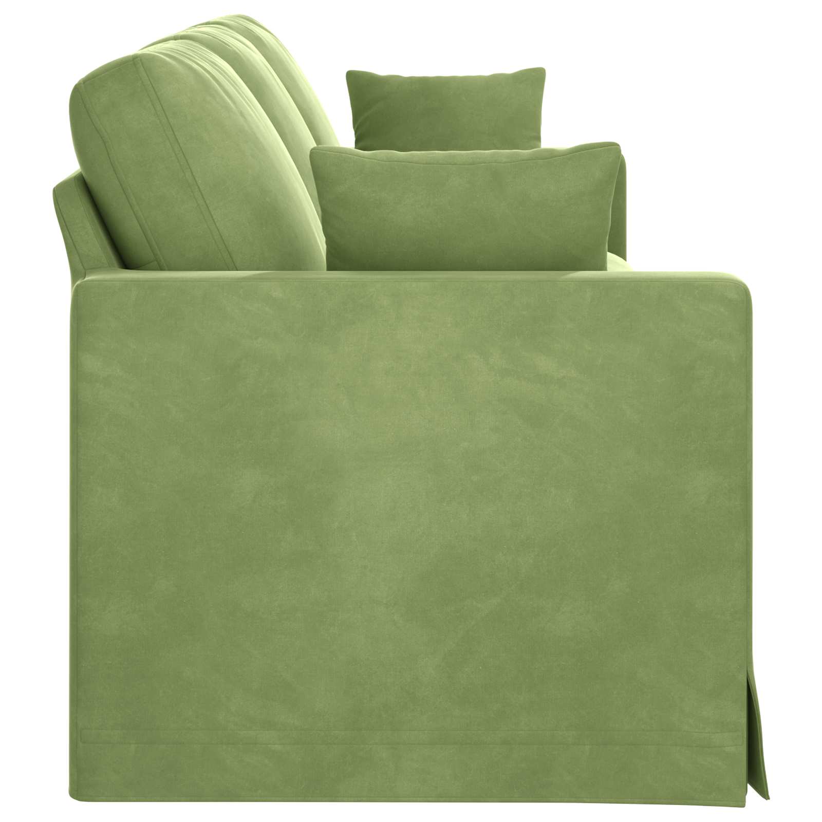 Sofa Svijetlo zelena 228 x 78 x 80 cm Baršun