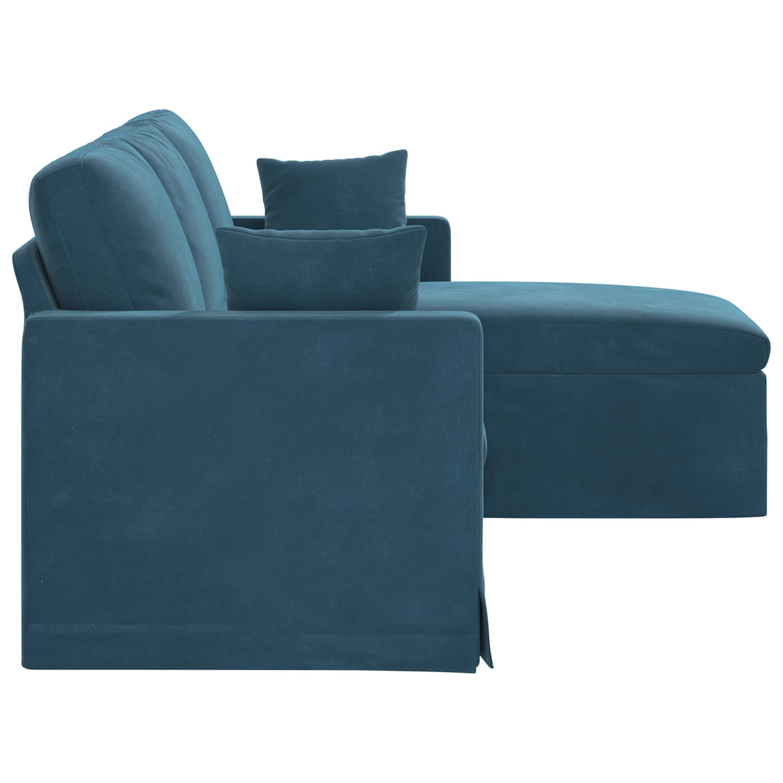 Sofa Plava 198 x 134 x 80 cm Baršun