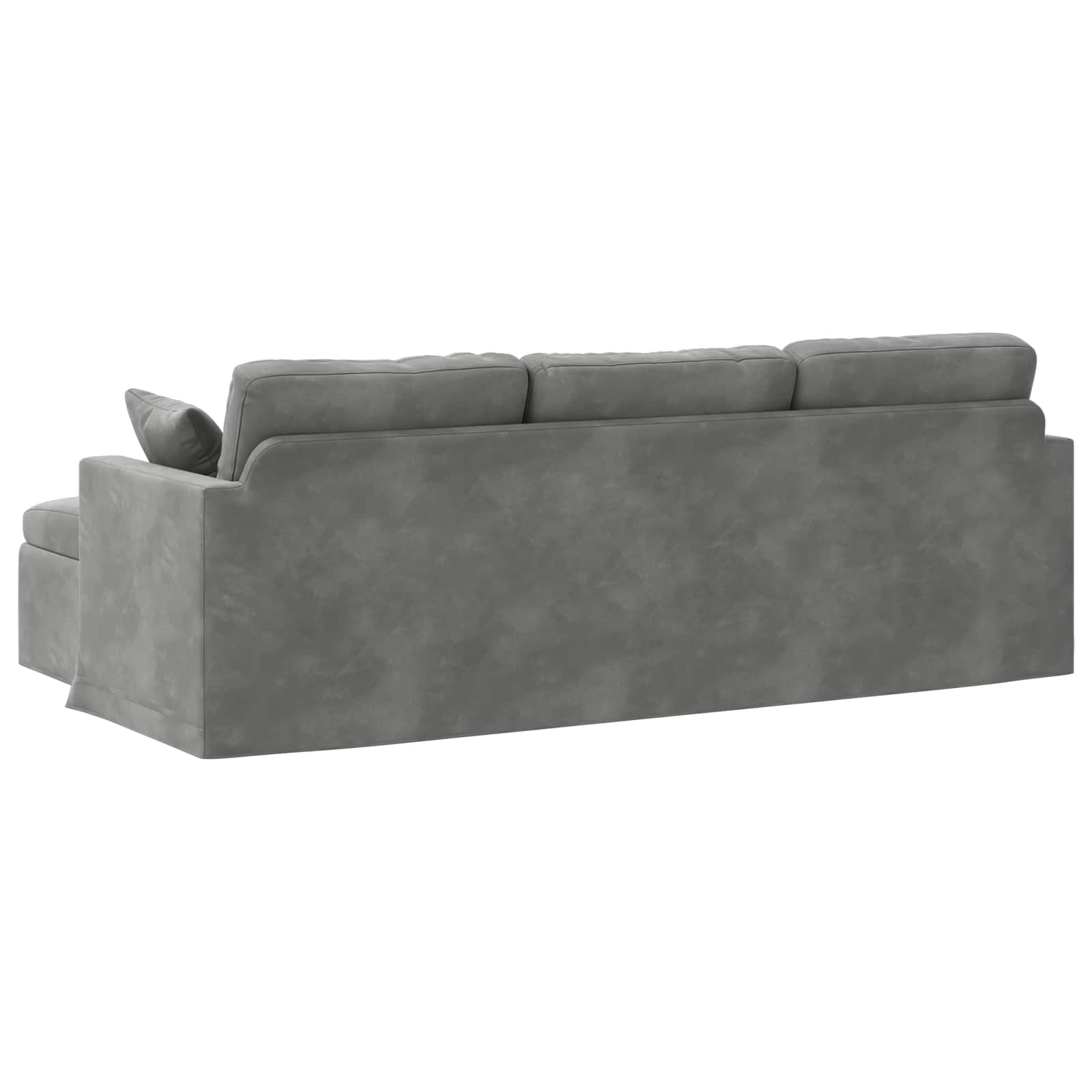 Sofa Tamno siva 228 x 134 x 80 cm Baršun