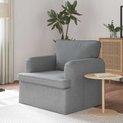 Sofa Svijetlo siva 84 x 80 x 85 cm tkanina