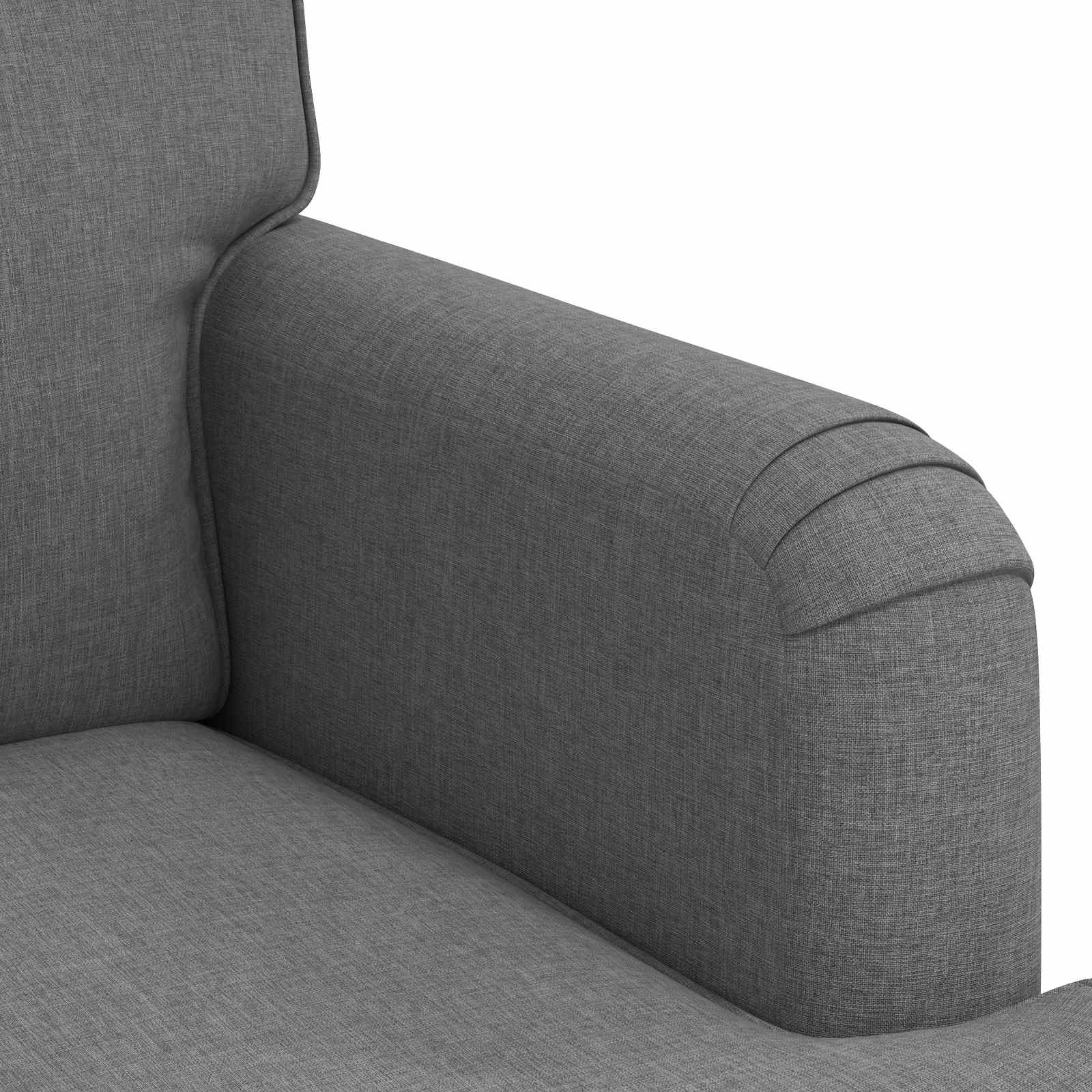 Sofa Tamno siva 144 x 80 x 85 cm tkanina