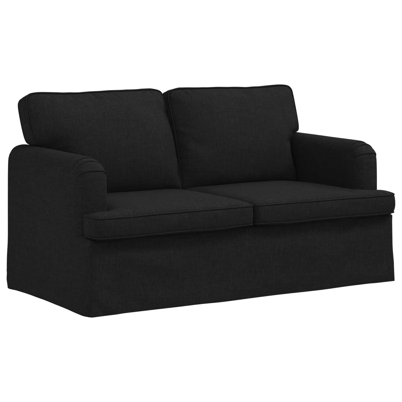Sofa Crna 144 x 80 x 85 cm tkanina