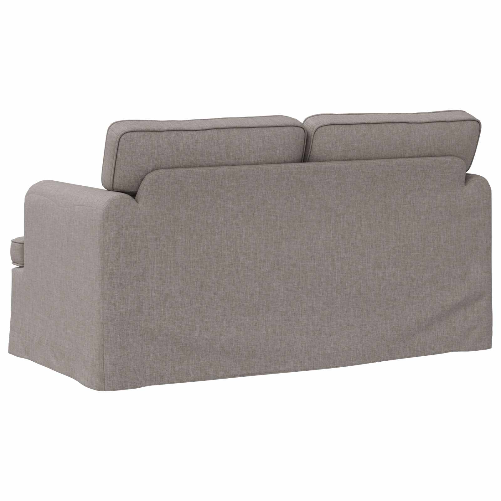 Sofa Sivo-smeđa 144 x 80 x 85 cm tkanina