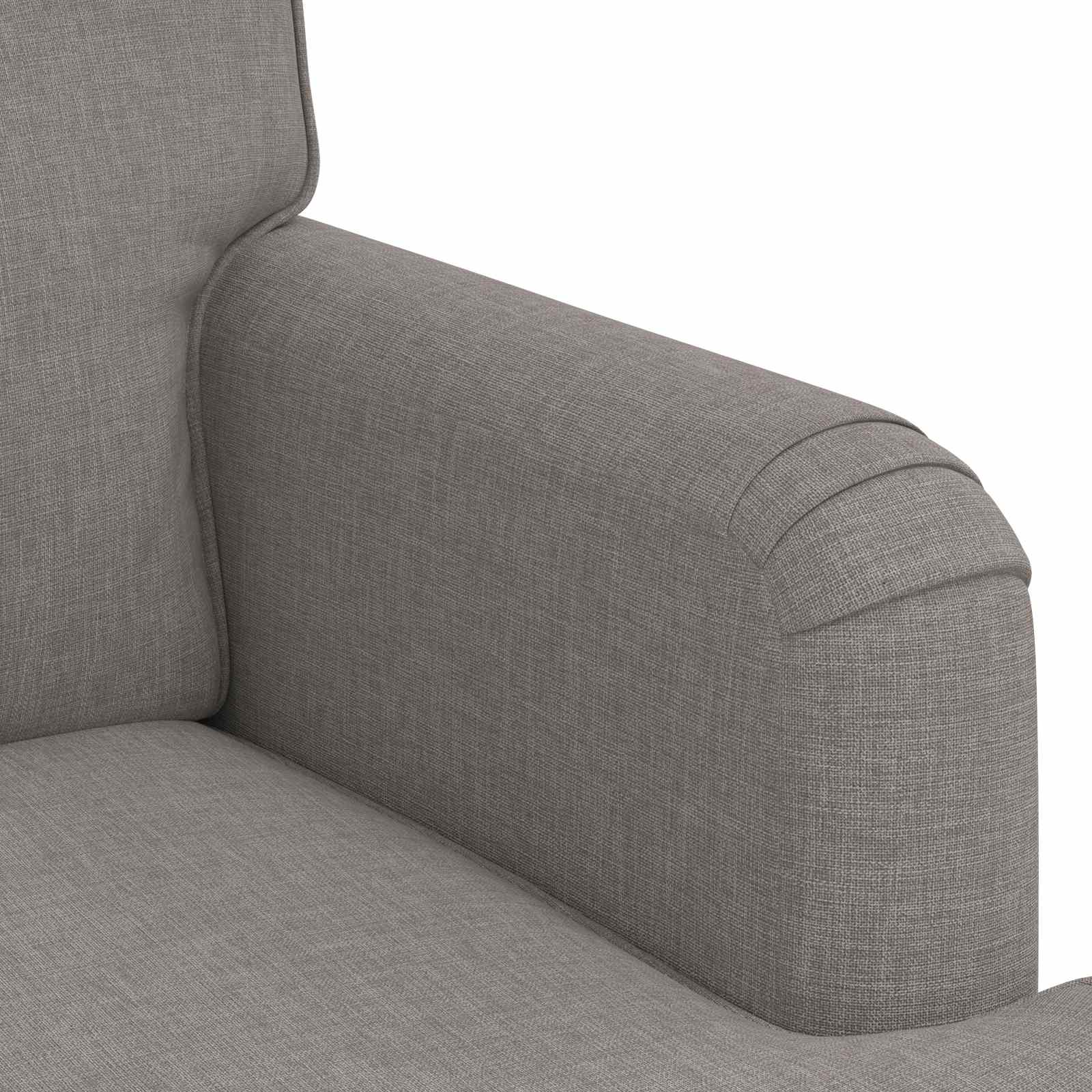 Sofa Sivo-smeđa 162 x 80 x 85 cm tkanina