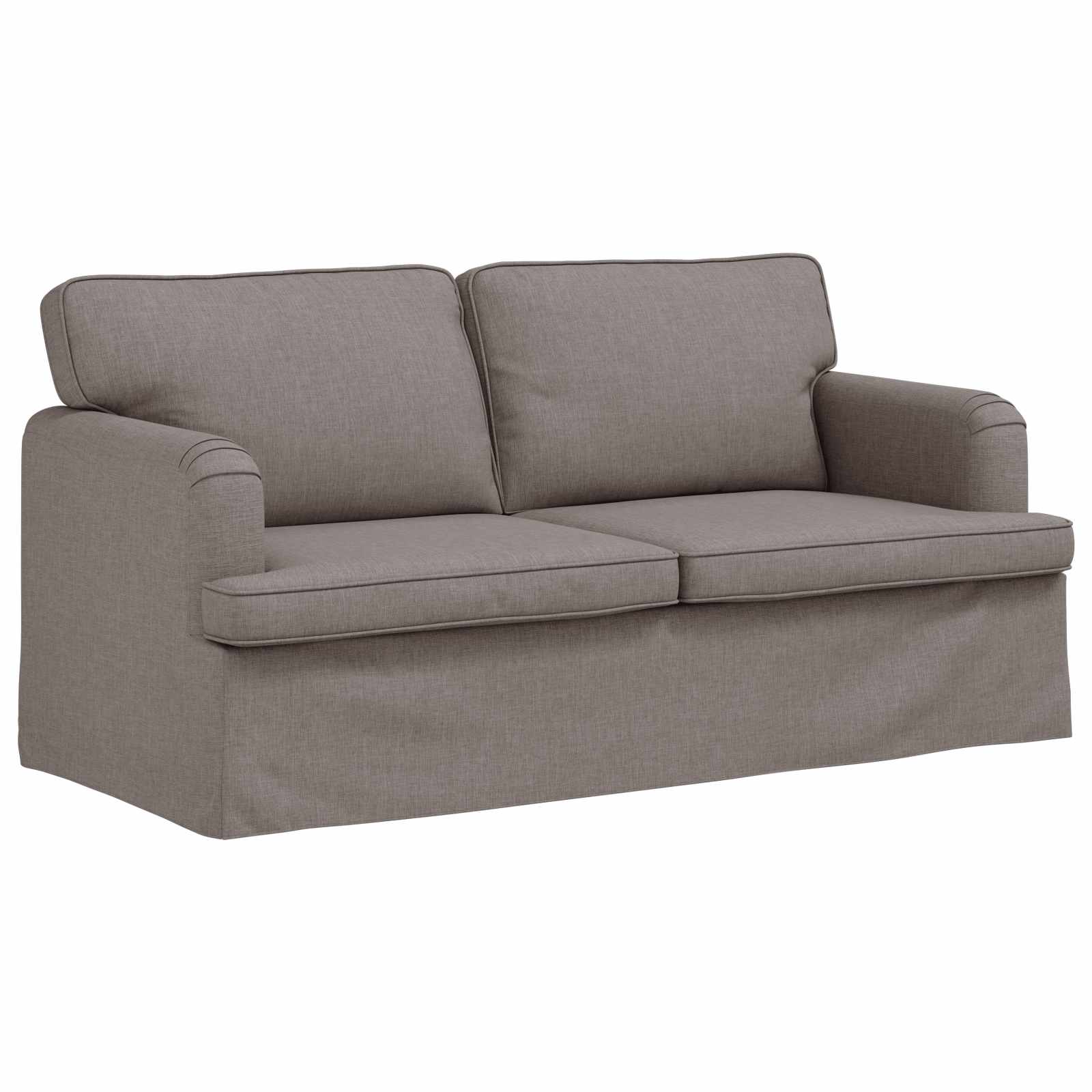 Sofa Sivo-smeđa 162 x 80 x 85 cm tkanina