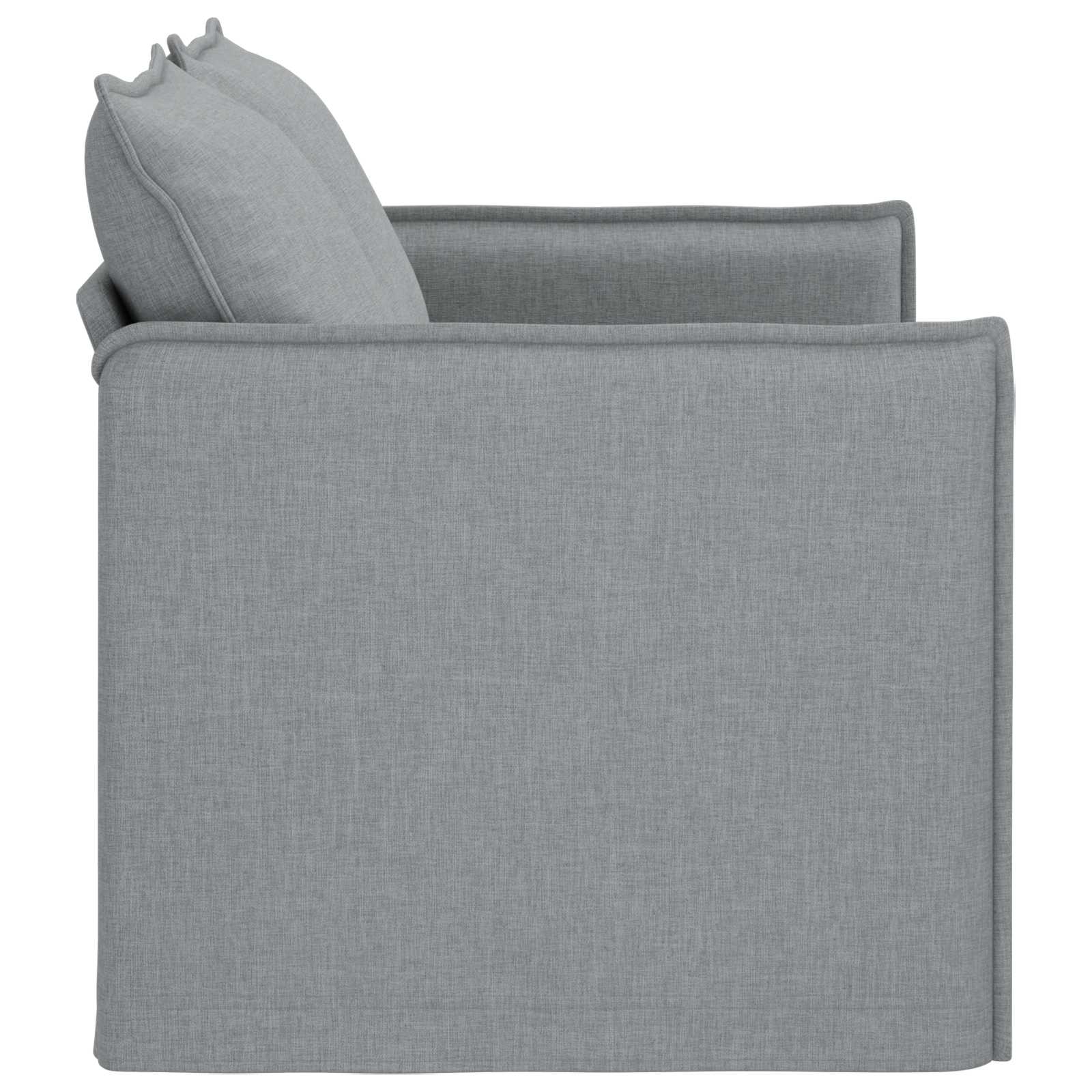Sofa Svijetlo siva 136 x 82 x 85 cm tkanina