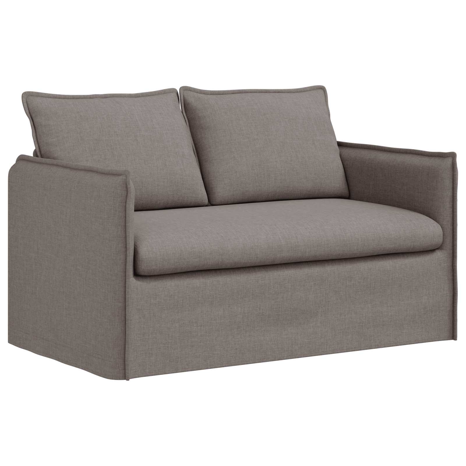 Sofa Sivo-smeđa 136 x 82 x 85 cm tkanina