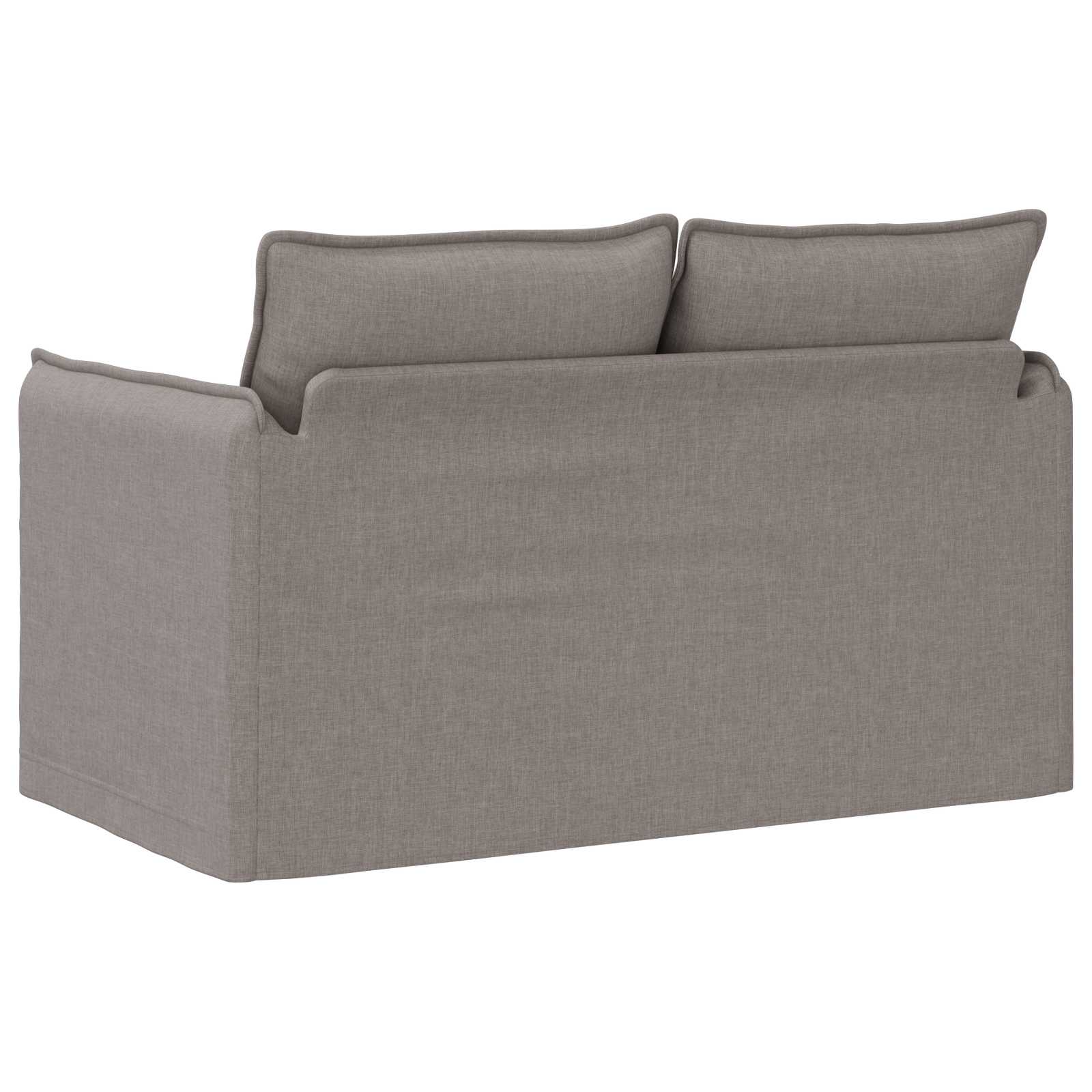 Sofa Sivo-smeđa 136 x 82 x 85 cm tkanina