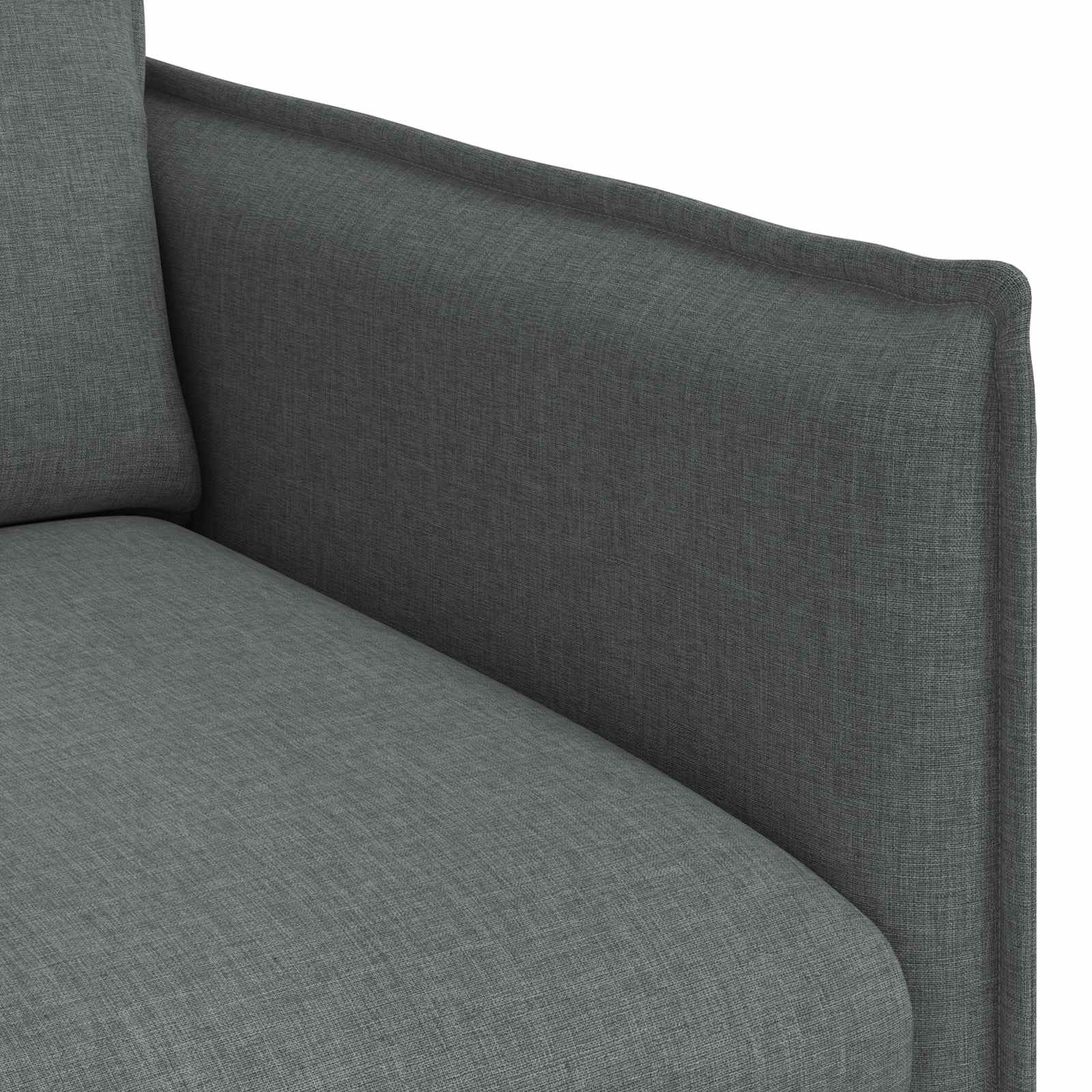 Sofa Tamno siva 156 x 82 x 85 cm tkanina