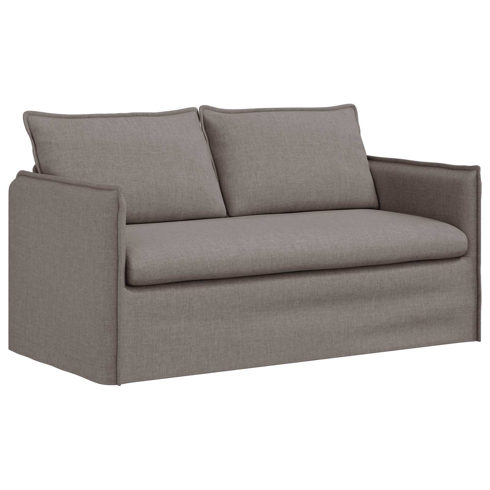Sofa Sivo-smeđa 156 x 82 x 85 cm tkanina