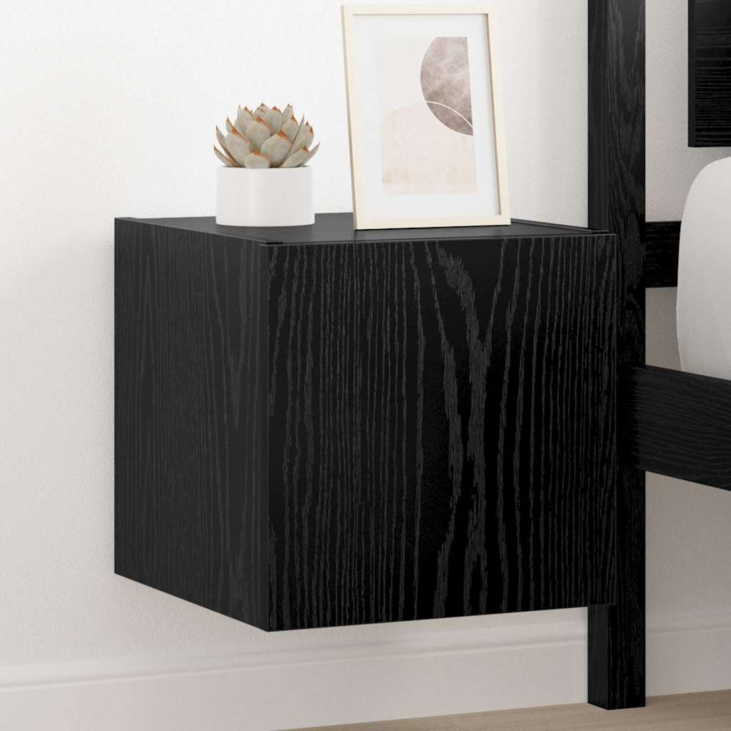 TV zidni ormar Crni hrast 30,5 x 35 x 30 cm Konstruirano drvo