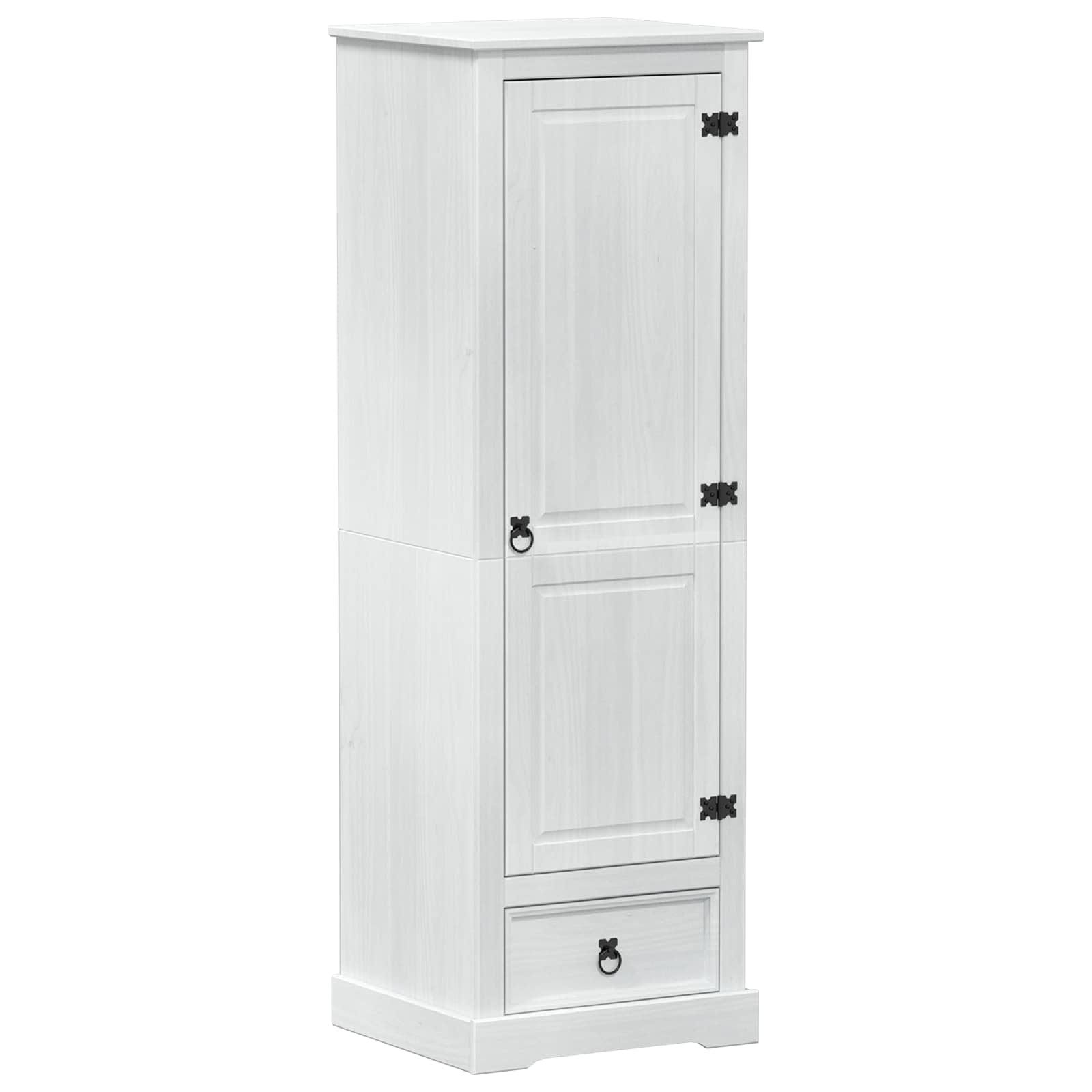 Ormari s ladicama Bijelo 55 x 50 x 170 cm Čvrsto borovo drvo