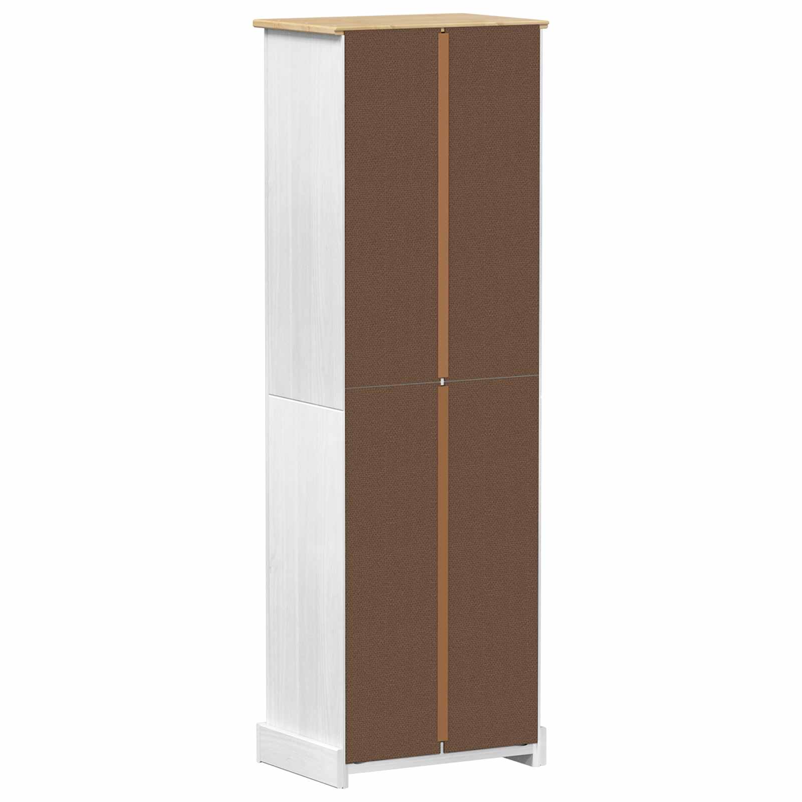 Ormari s ladicama Bijelo 55 x 38 x 170 cm Čvrsto borovo drvo