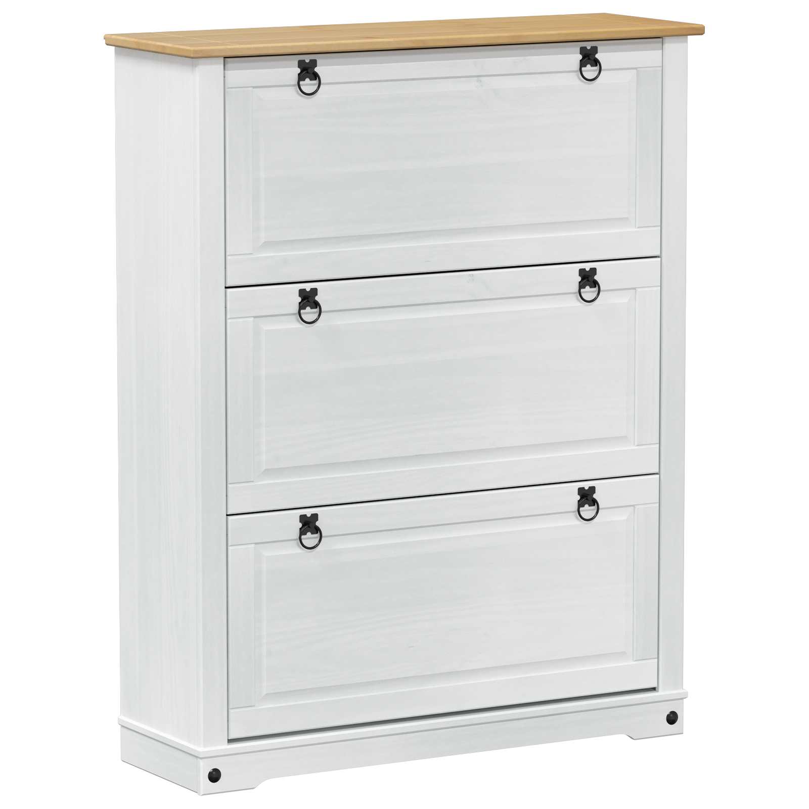 Ormar za cipele s ladicama Corona Bijelo 99 x 32 x 122 cm