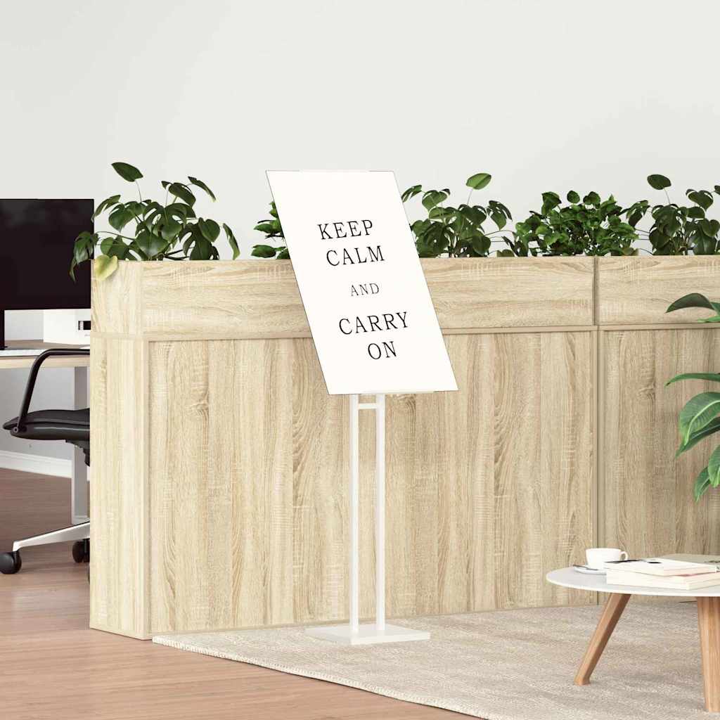 Stalci za sajmove Bijeli 26,5 x 26,5 x 150 cm Čelik
