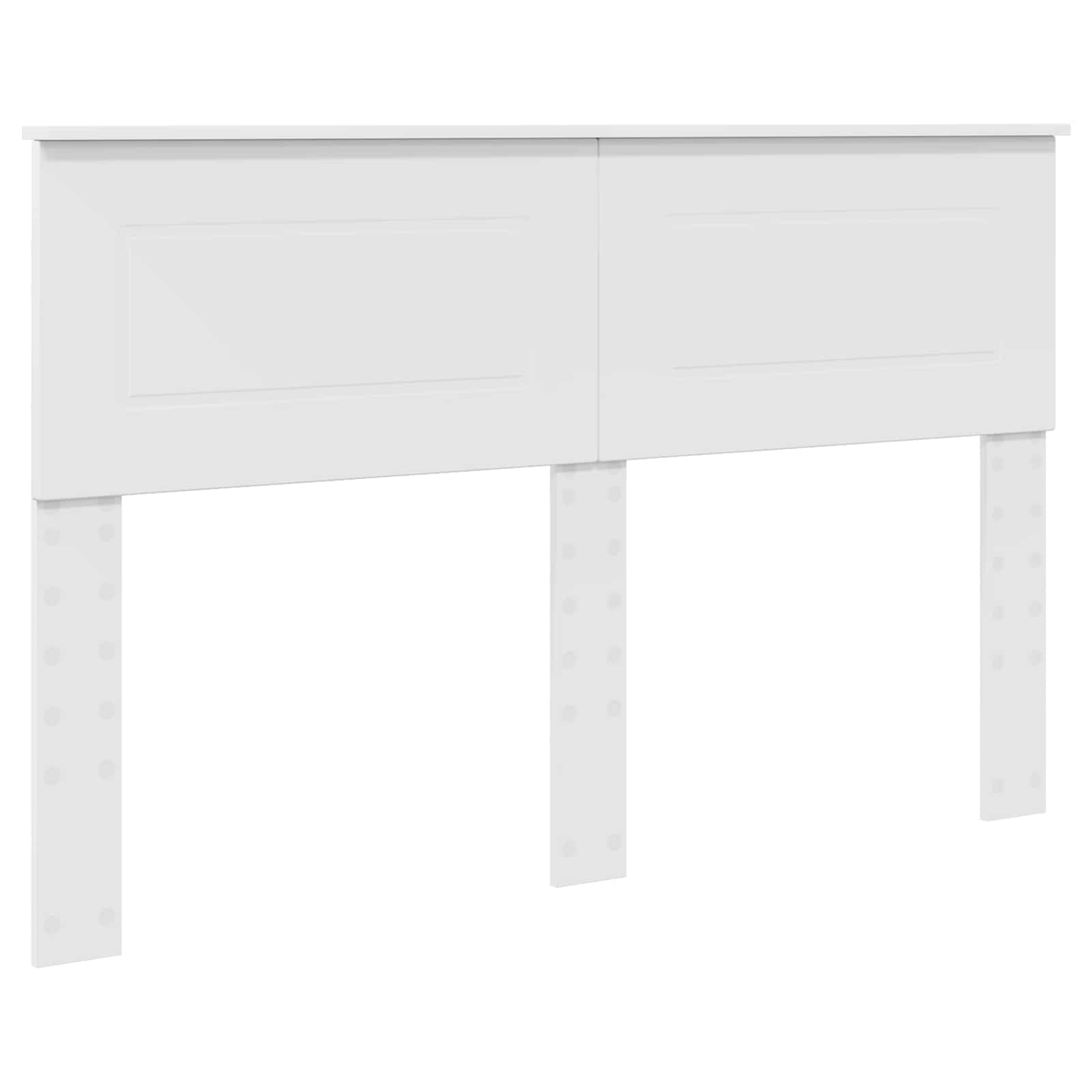 Krevetna konstrukcija Bijelo 140 x 190 cm Konstruirano drvo