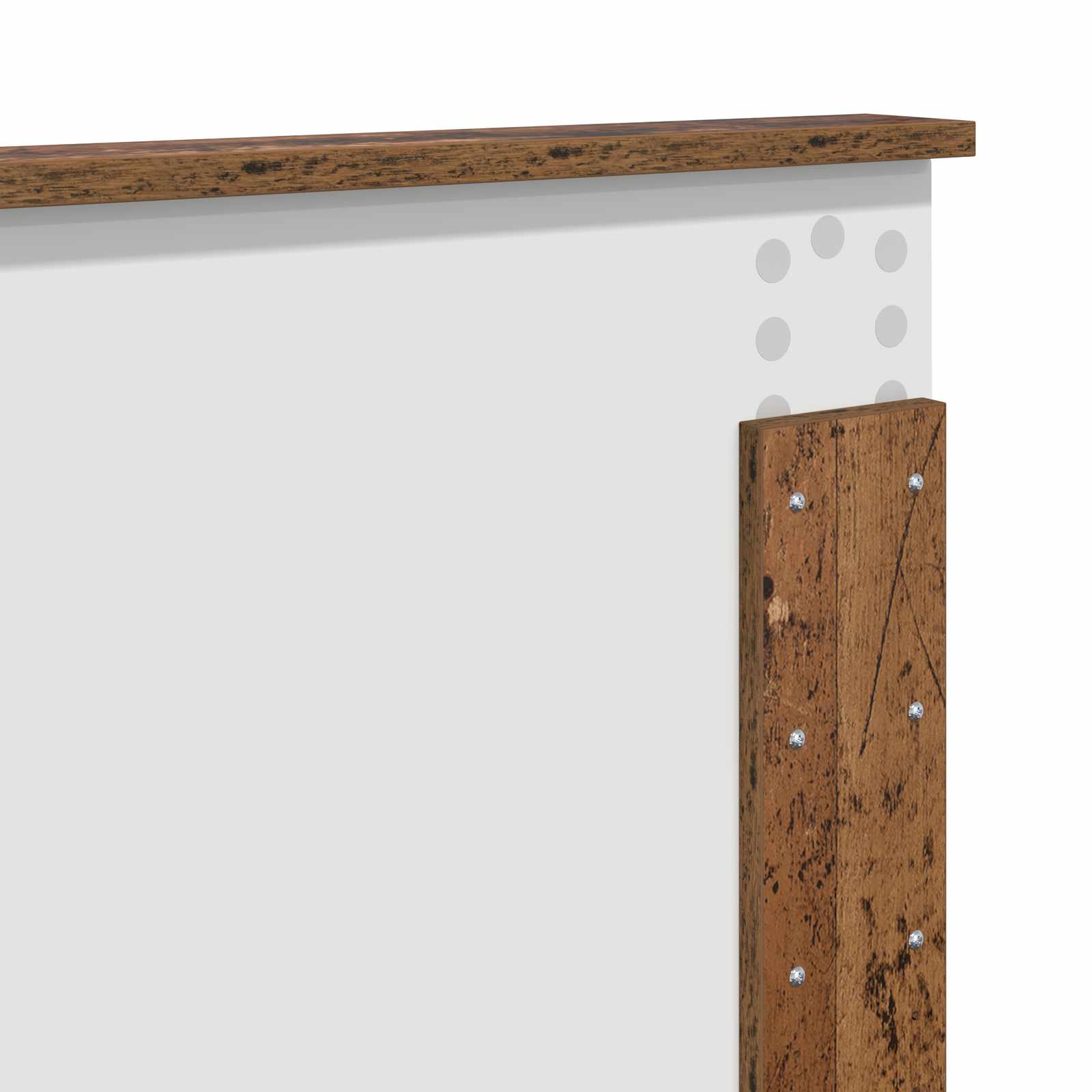 Krevetna konstrukcija Staro drvo 135 x 190 cm Konstruirano drvo