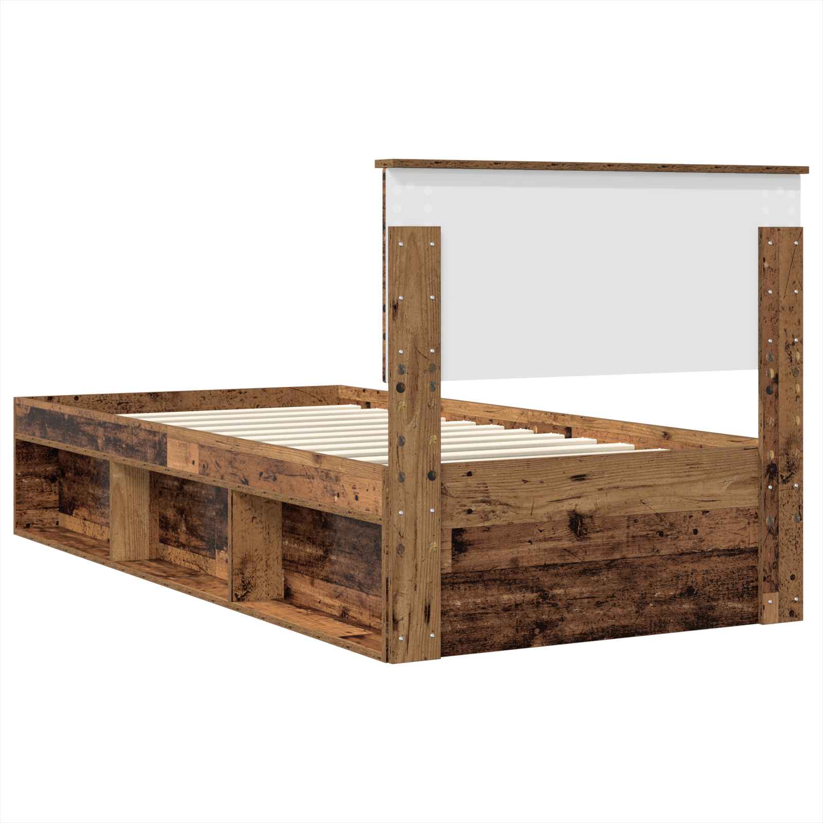 Krevetna konstrukcija Staro drvo 100 x 200 cm Konstruirano drvo