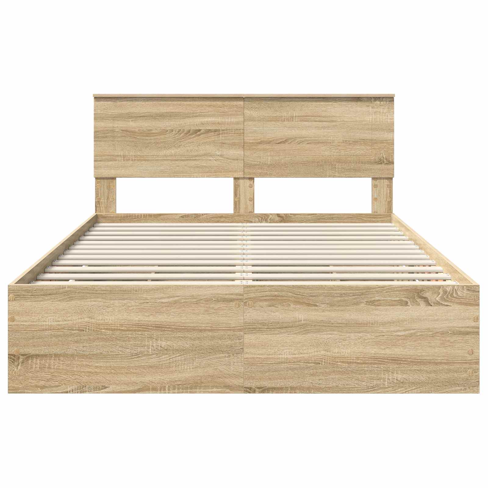 Krevetna konstrukcija s ladicama Sonoma hrast 150 x 200 cm