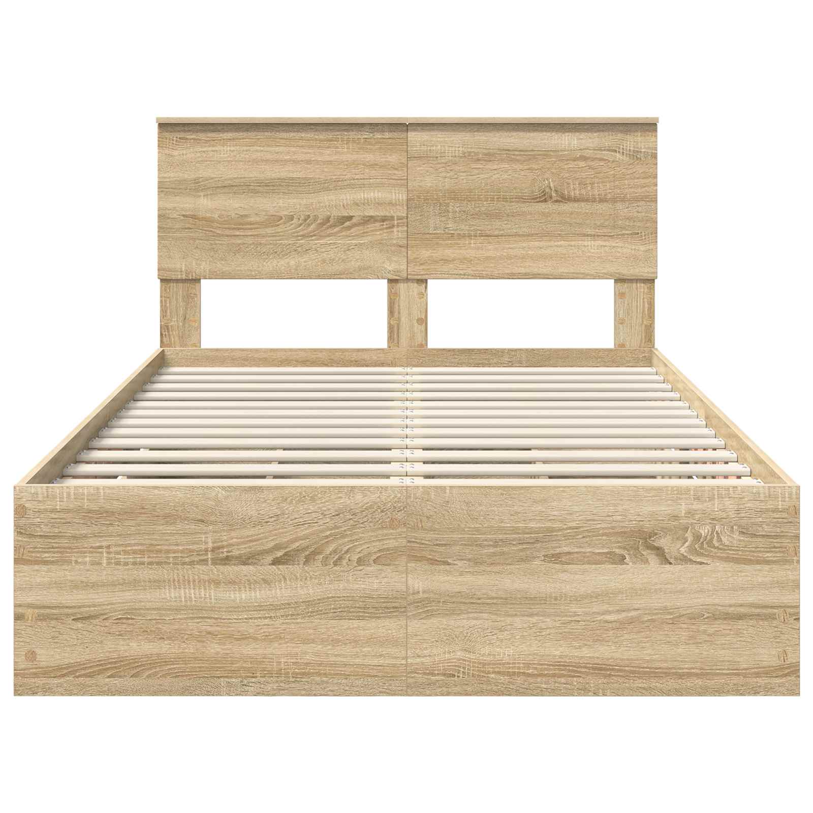 Krevetna konstrukcija s ladicama Sonoma hrast 120 x 190 cm