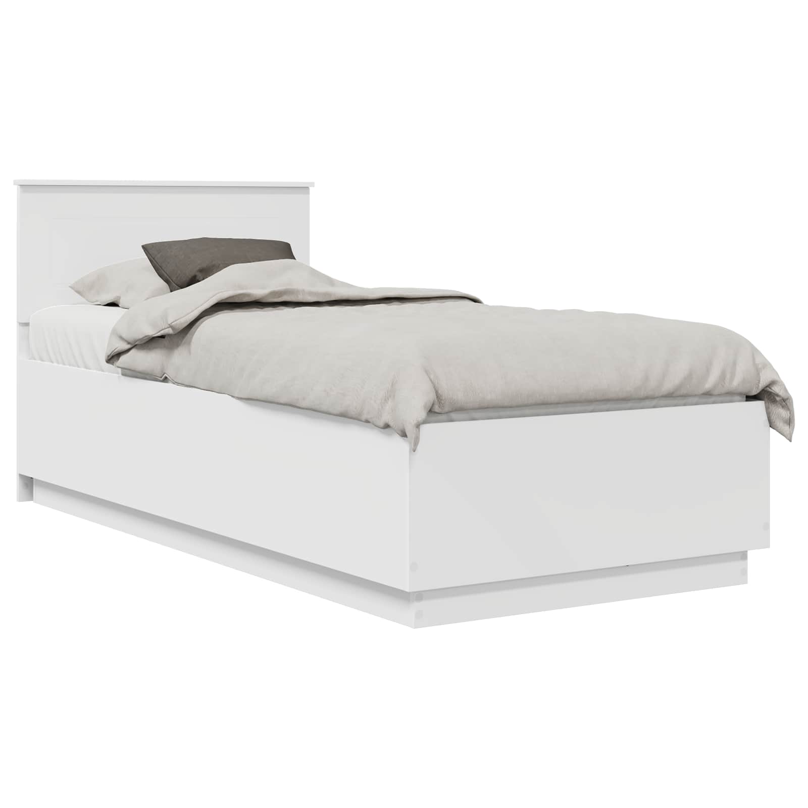 Krevetna konstrukcija Bijelo 70 x 190 cm Konstruirano drvo