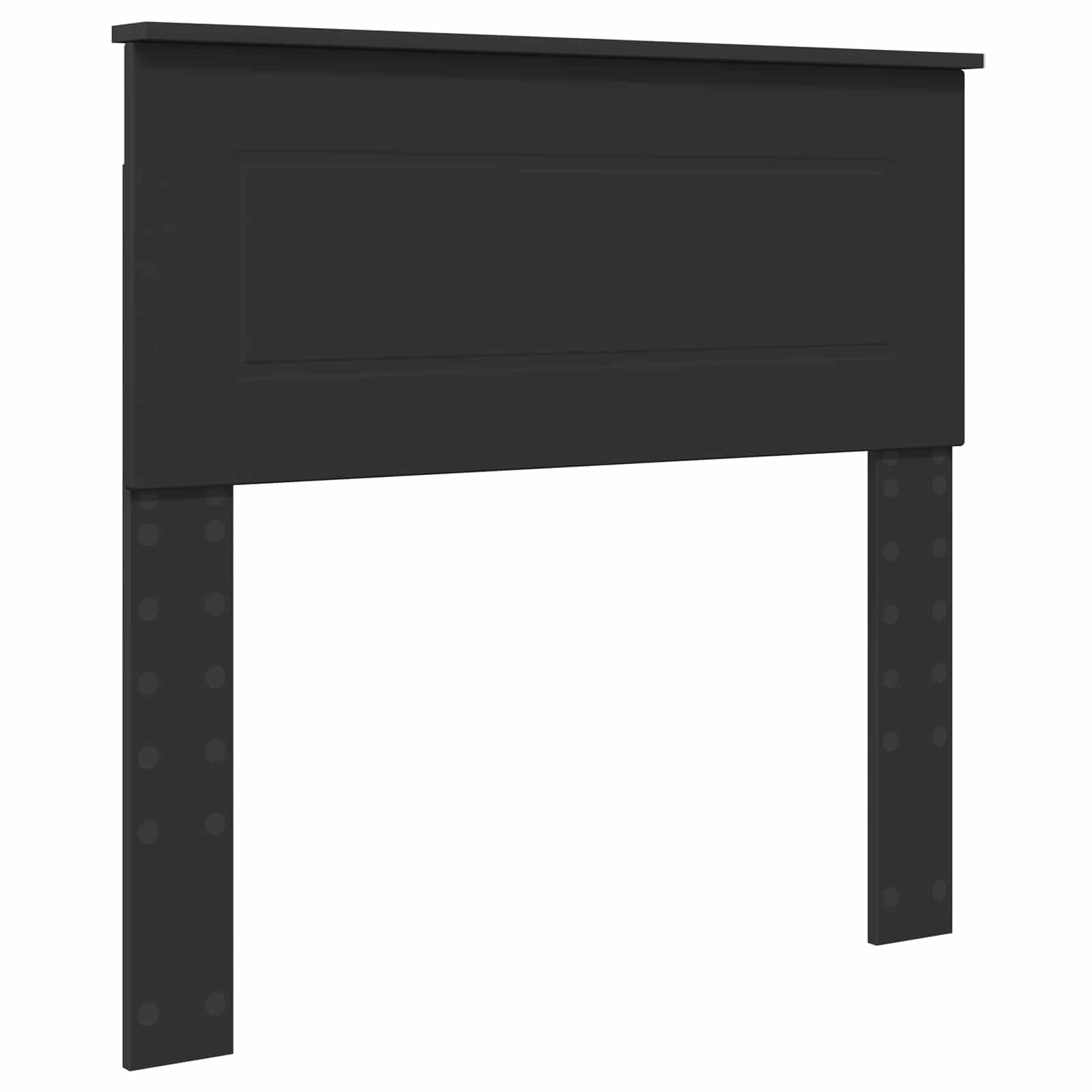 Krevetna konstrukcija Crna 70 x 190 cm Konstruirano drvo