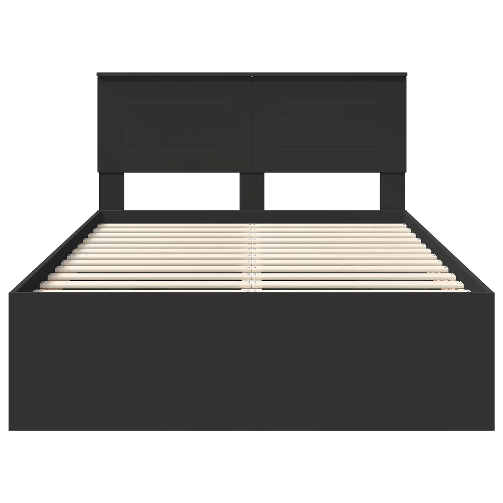 Krevetna konstrukcija Crna 120 x 123 cm Konstruirano drvo