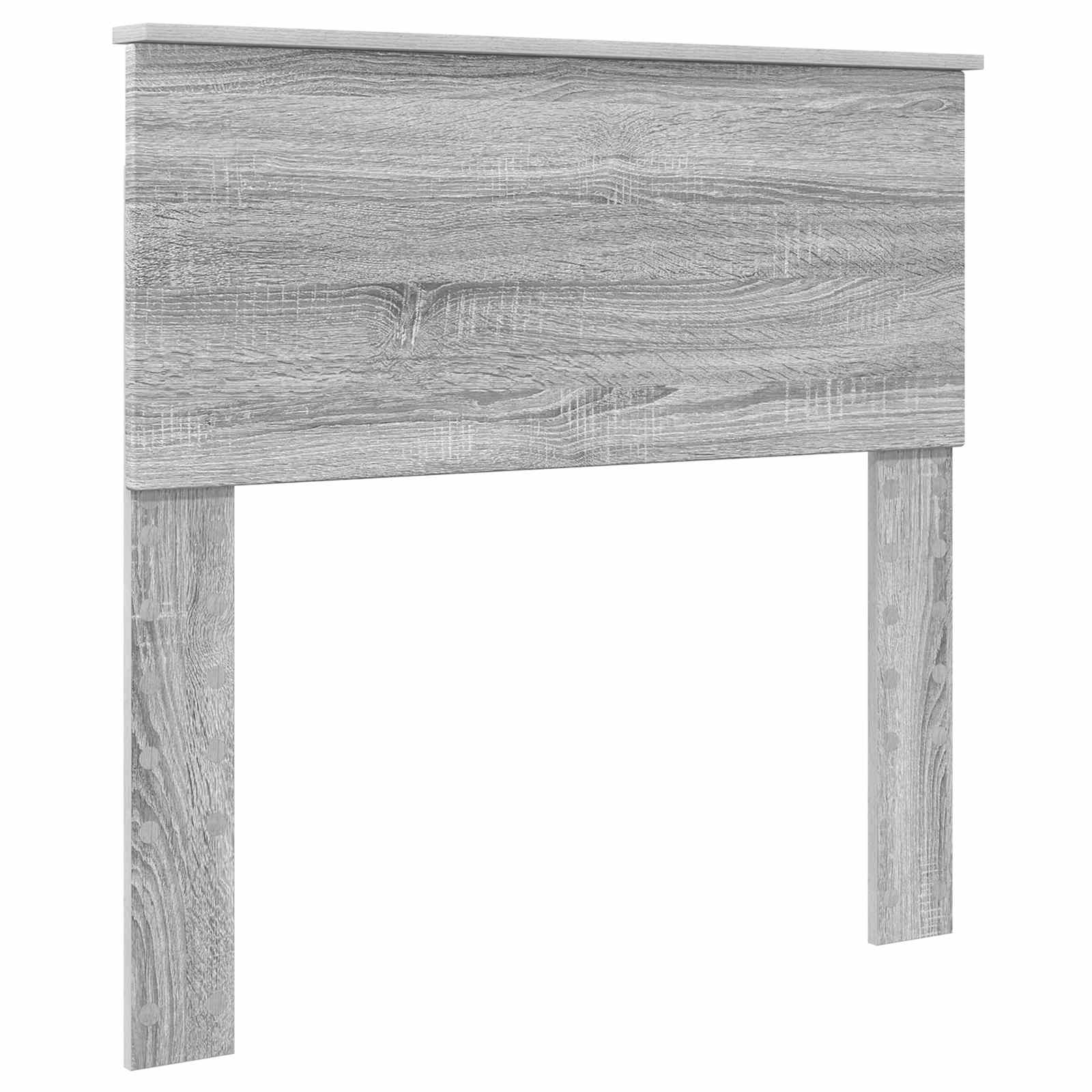 Krevetna konstrukcija Siva Sonoma 80 x 200 cm Konstruirano drvo