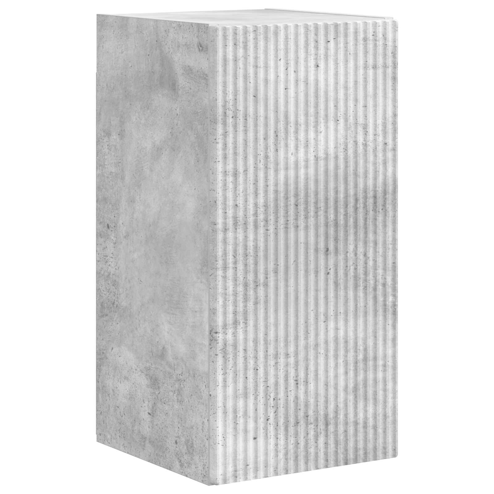 Set zidnog ormarića za TV 4 pcs Betonski sivi Konstruirano drvo