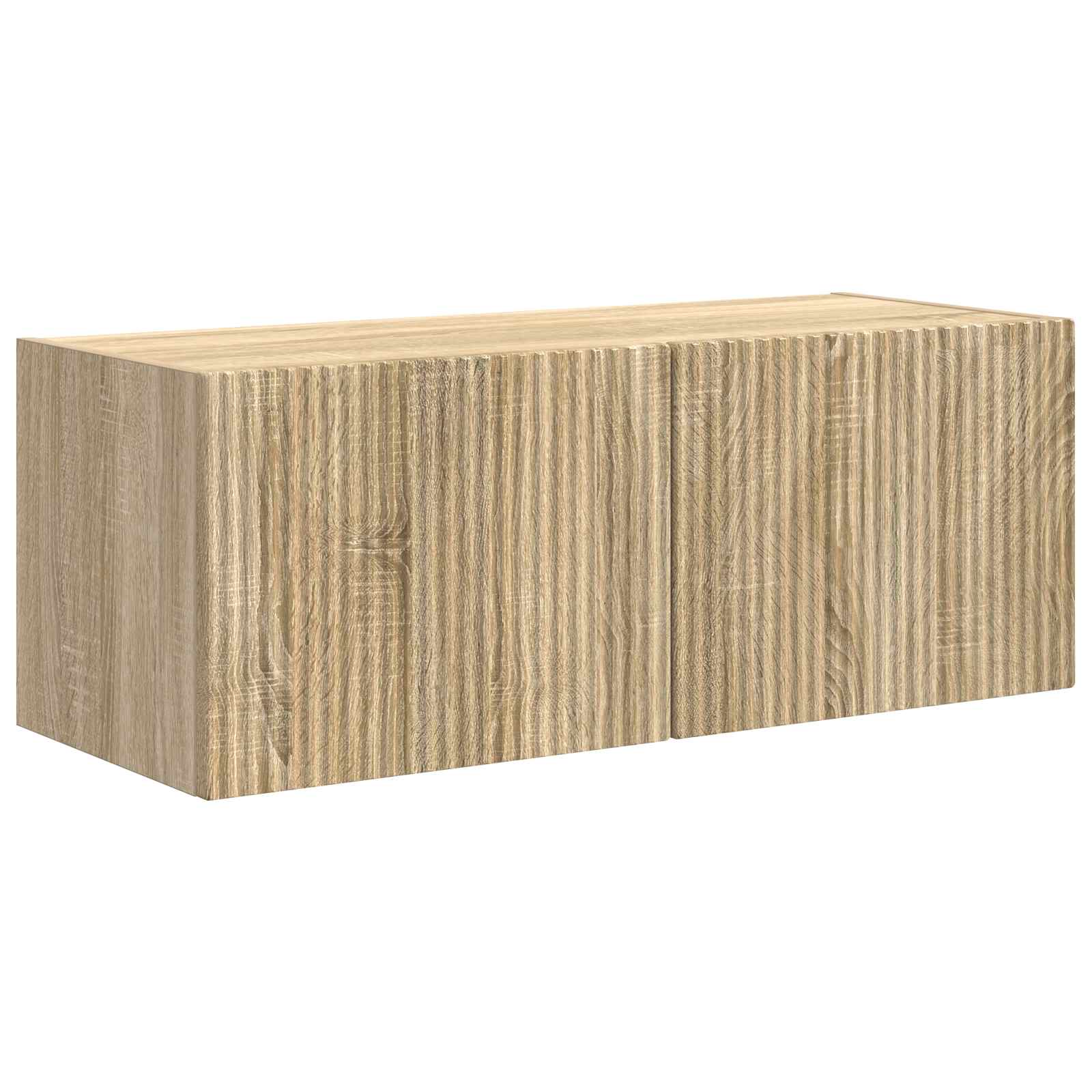 Set zidnog ormarića za TV 4 pcs Sonoma hrast Konstruirano drvo