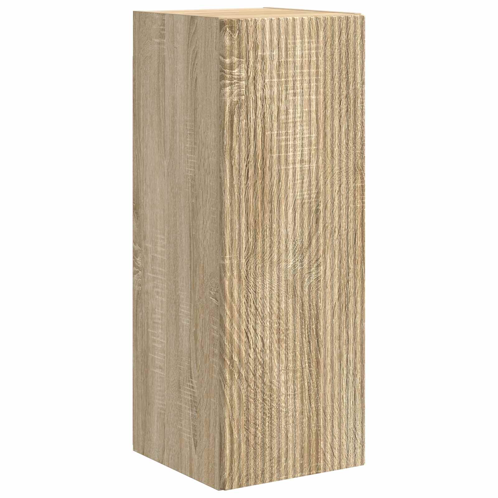 Set zidnog ormarića za TV 4 pcs Sonoma hrast Konstruirano drvo