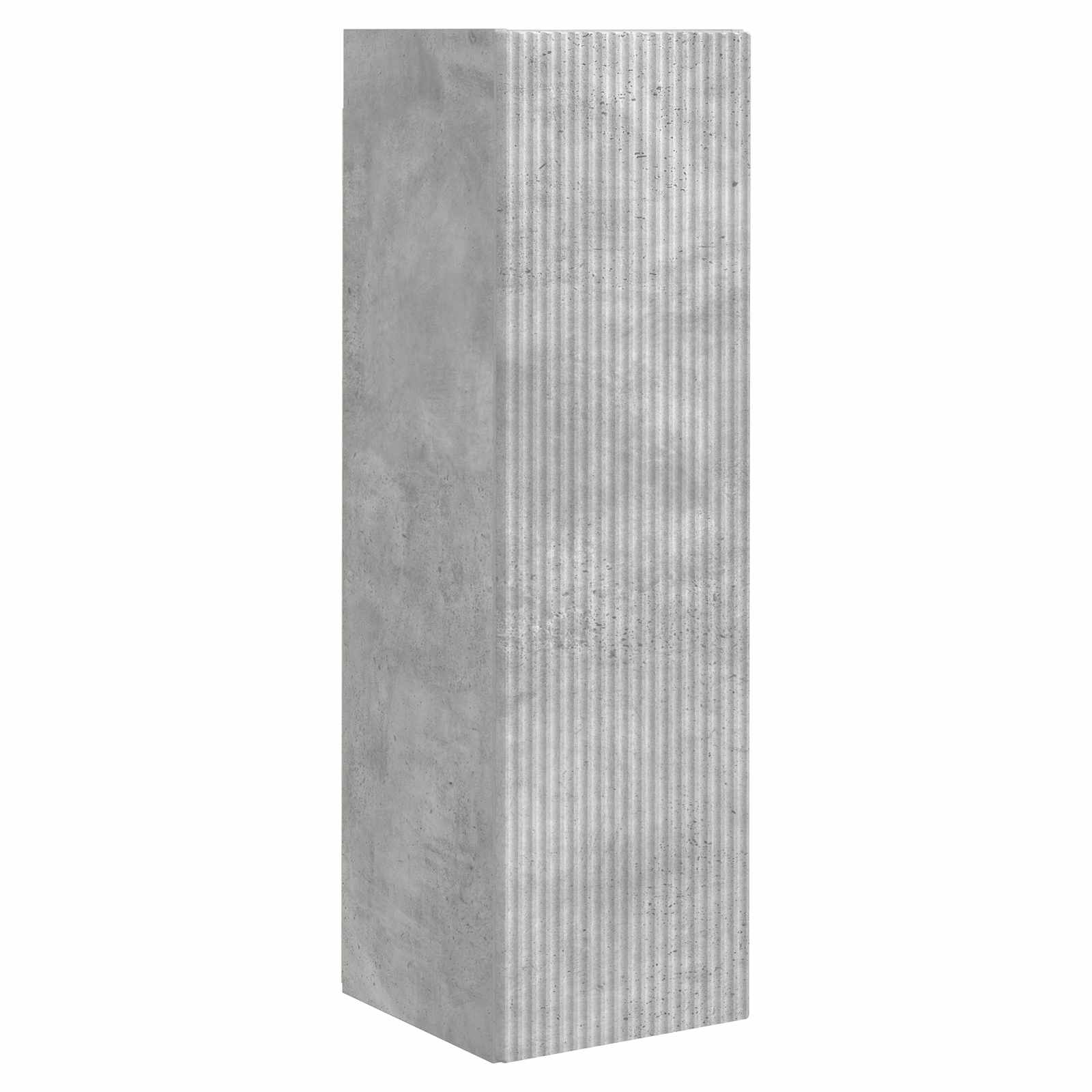 Set zidnog ormarića za TV 4 pcs Betonski sivi Konstruirano drvo