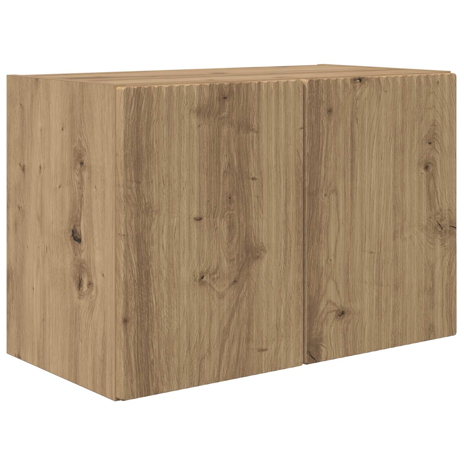 Set zidnog ormarića za TV Zidne 4 pcs Umjetnički hrast