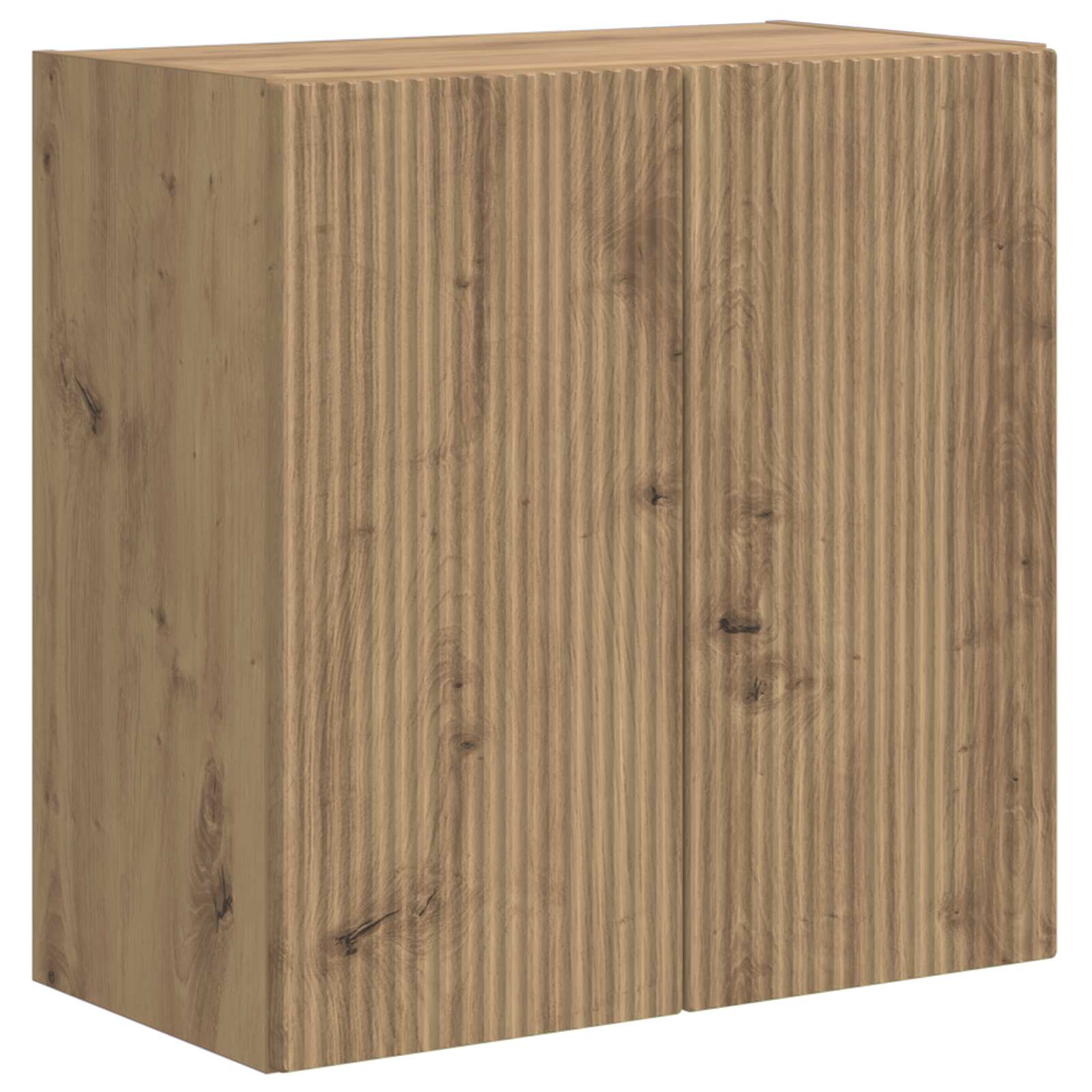 Set zidnog ormarića za TV Zidne 6 pcs Umjetnički hrast