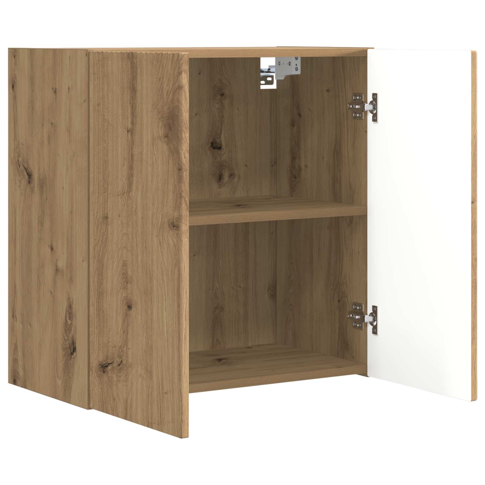 Set zidnog ormarića za TV Zidne 6 pcs Umjetnički hrast