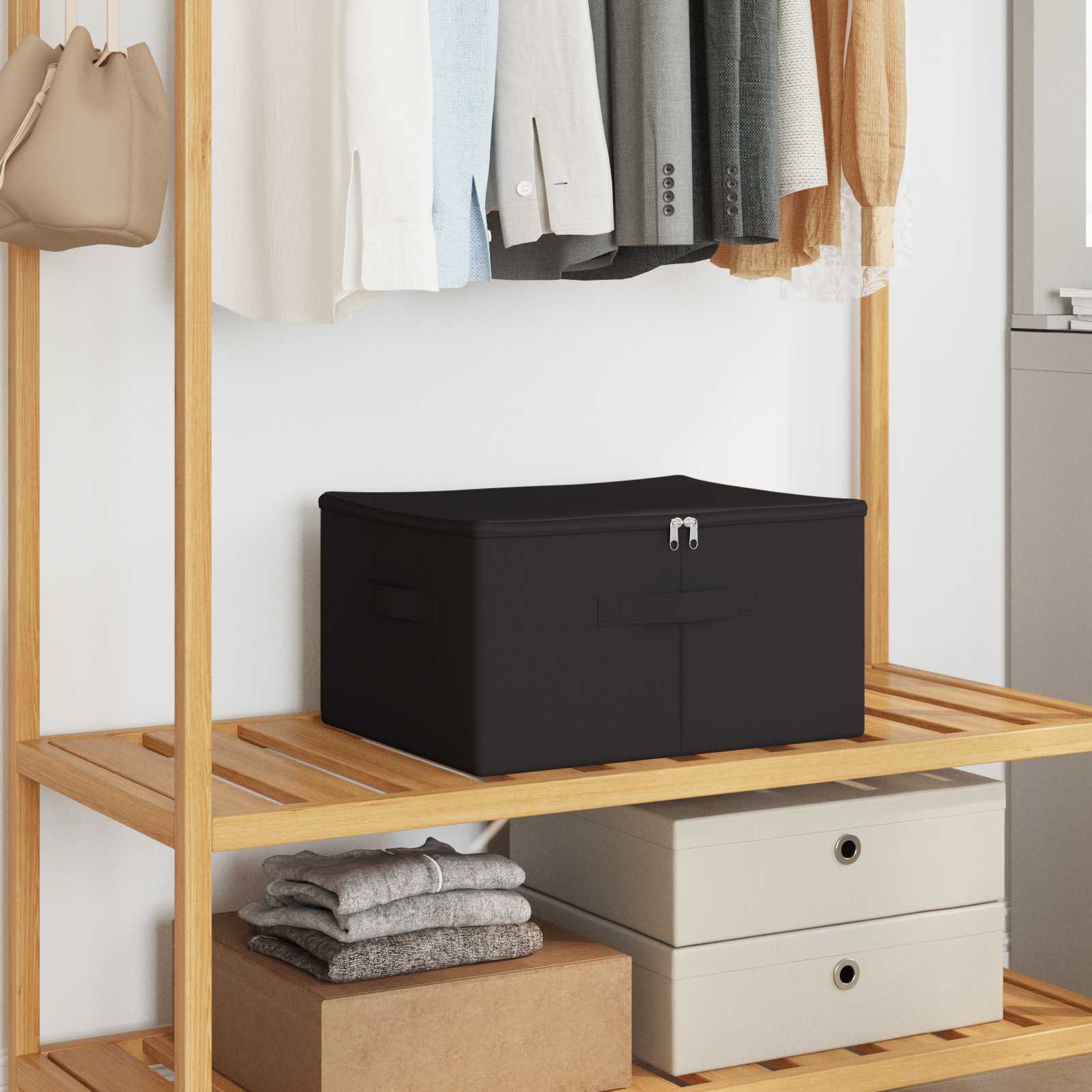 Kutija za spremanje 24 pcs Antracit 43 x 34 x 23 cm
