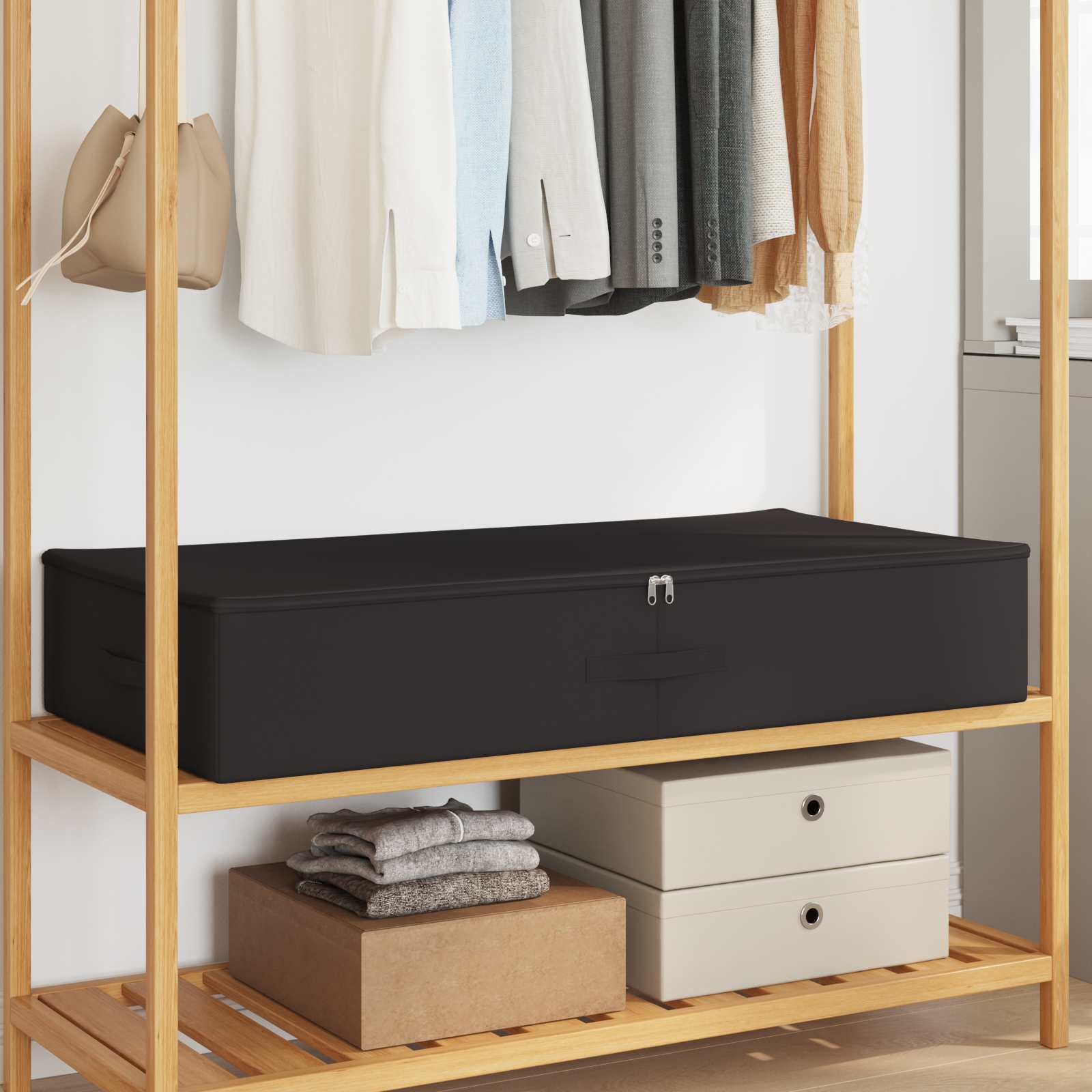 Kutija za spremanje 2 pcs Antracit 90 x 48 x 15 cm