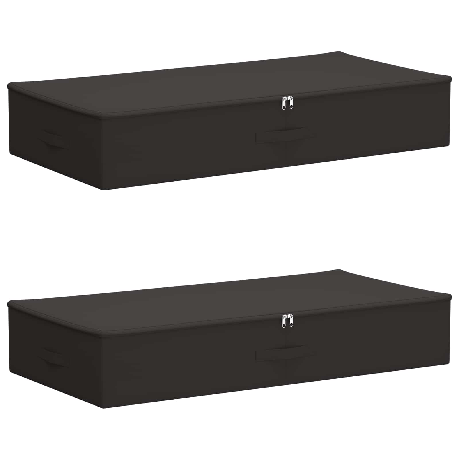 Kutija za spremanje 2 pcs Antracit 100 x 50 x 18 cm