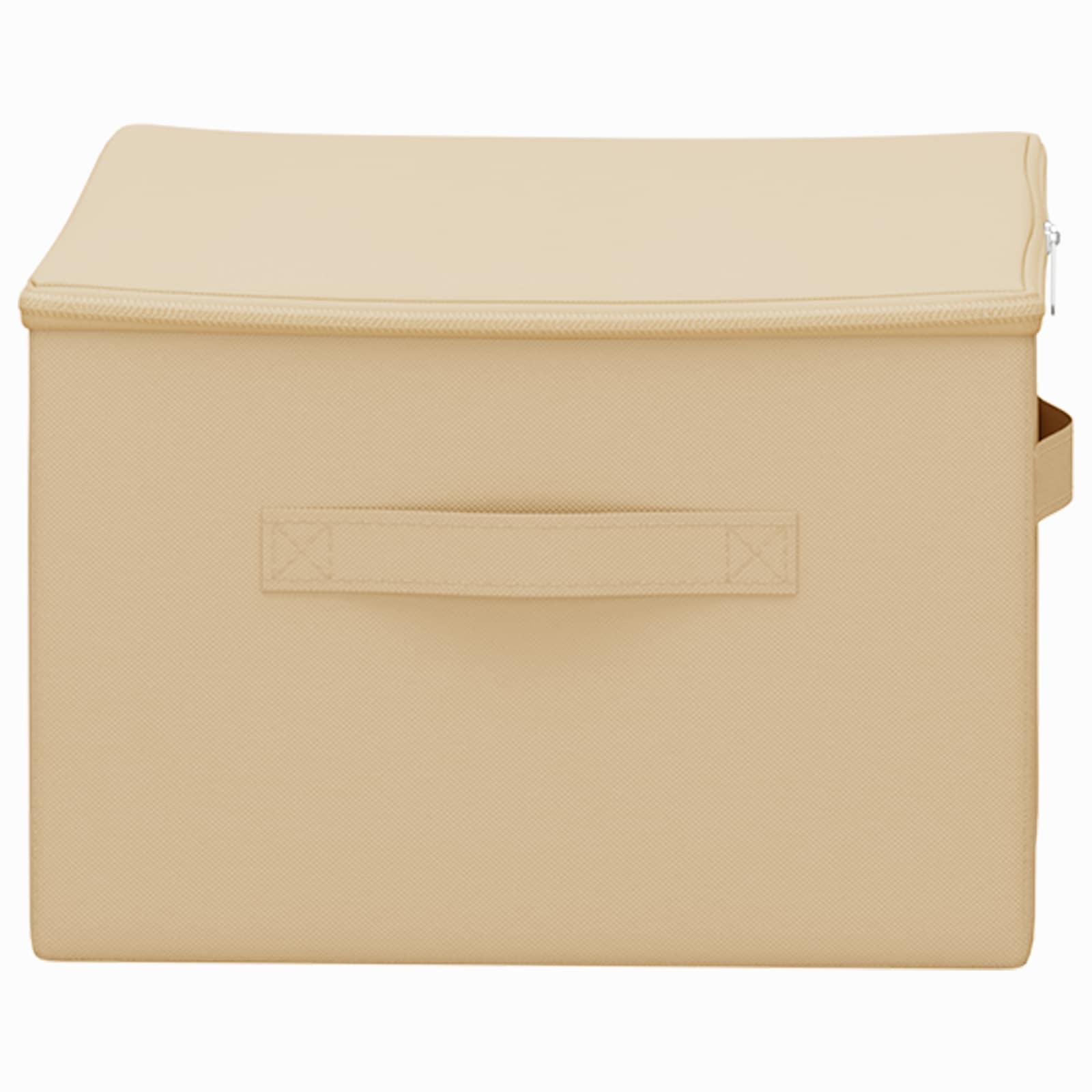 Kutija za spremanje 24 pcs Krem 50 x 30 x 25 cm Netkana tkanina