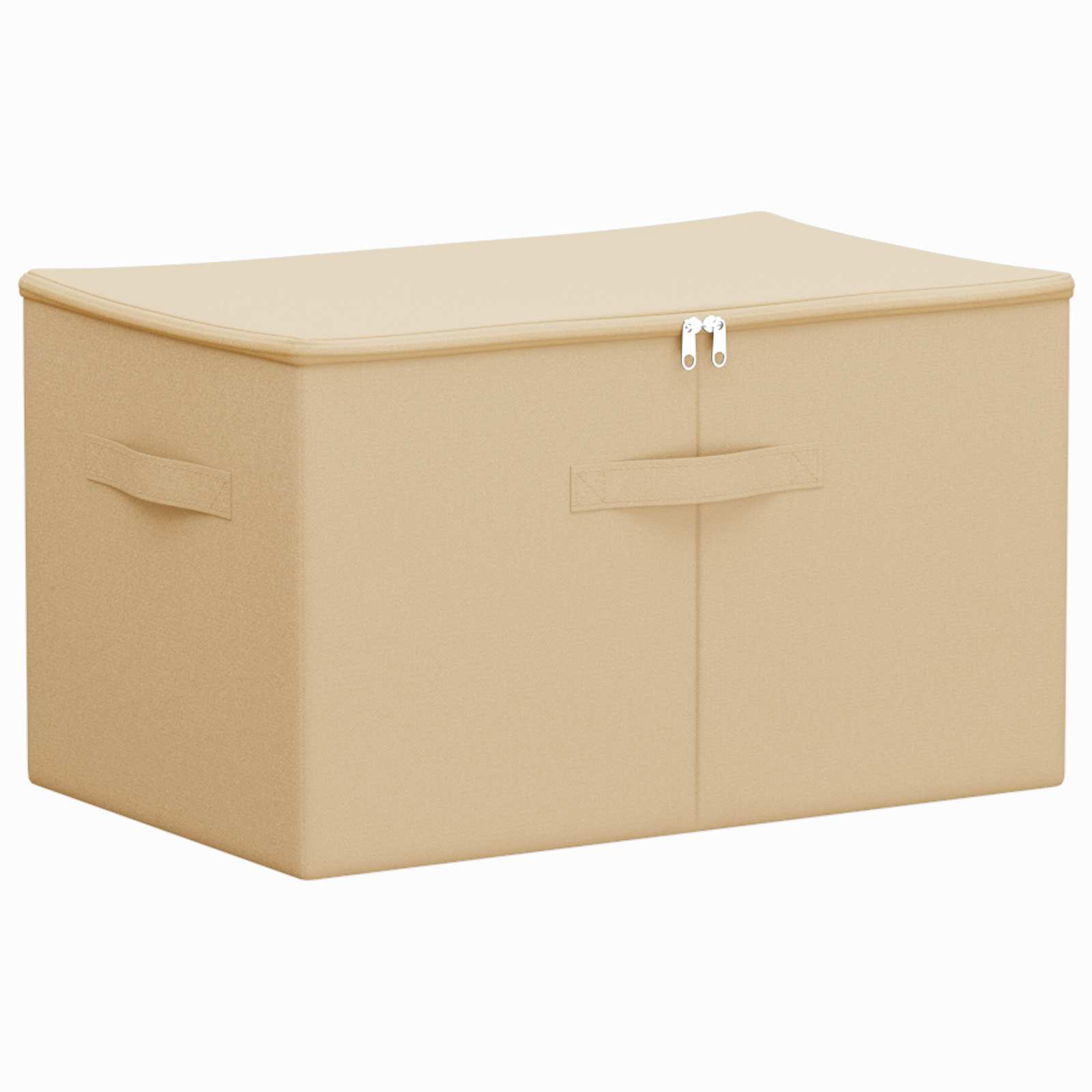 Kutija za spremanje Krem 60 x 43 x 35 cm Netkana tkanina