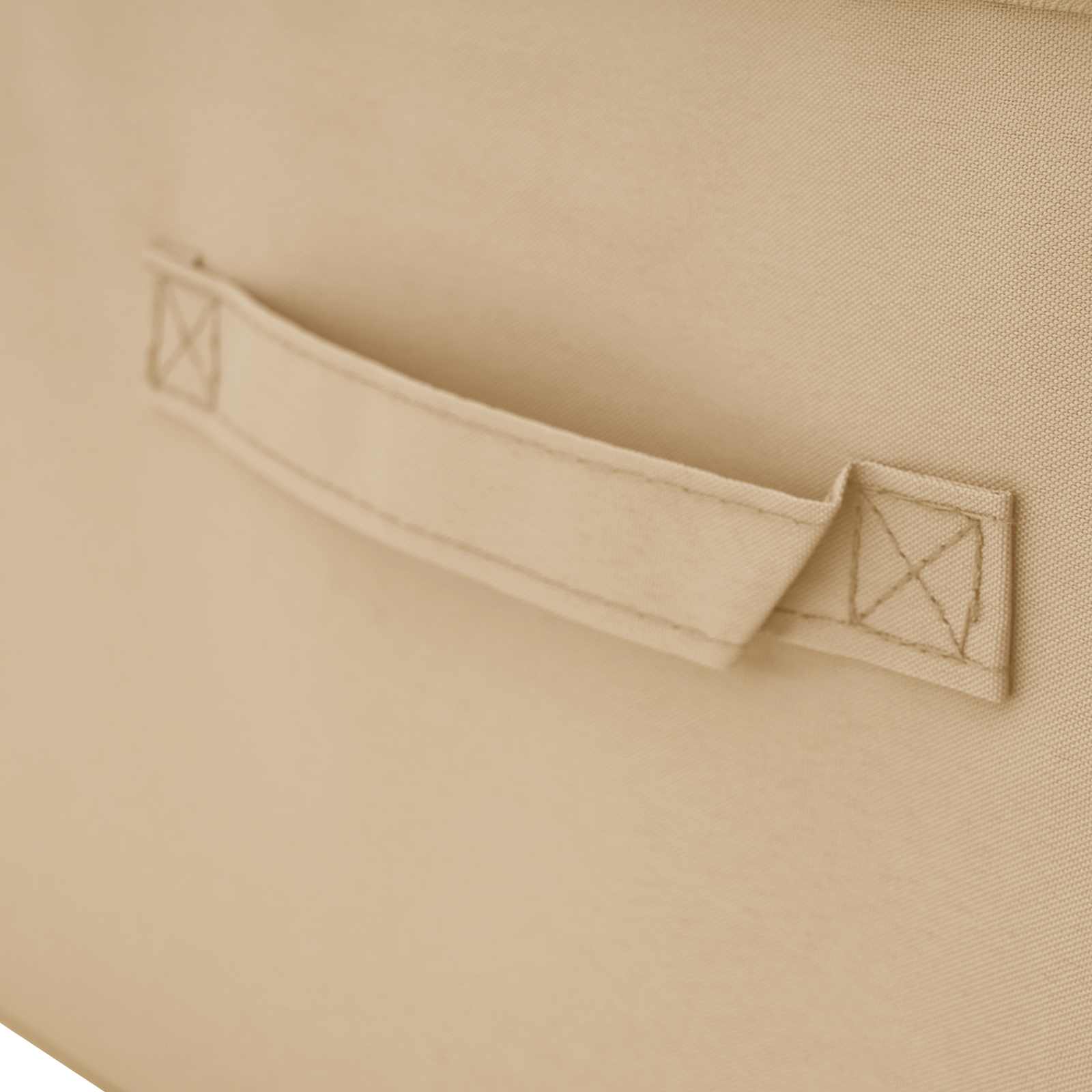 Kutija za spremanje 2 pcs Krem 60 x 43 x 35 cm Netkana tkanina