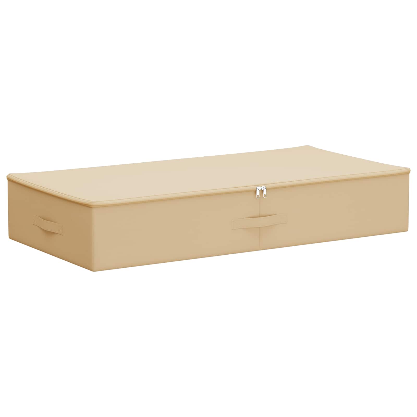 Kutija za spremanje Krem 90 x 48 x 15 cm Netkana tkanina