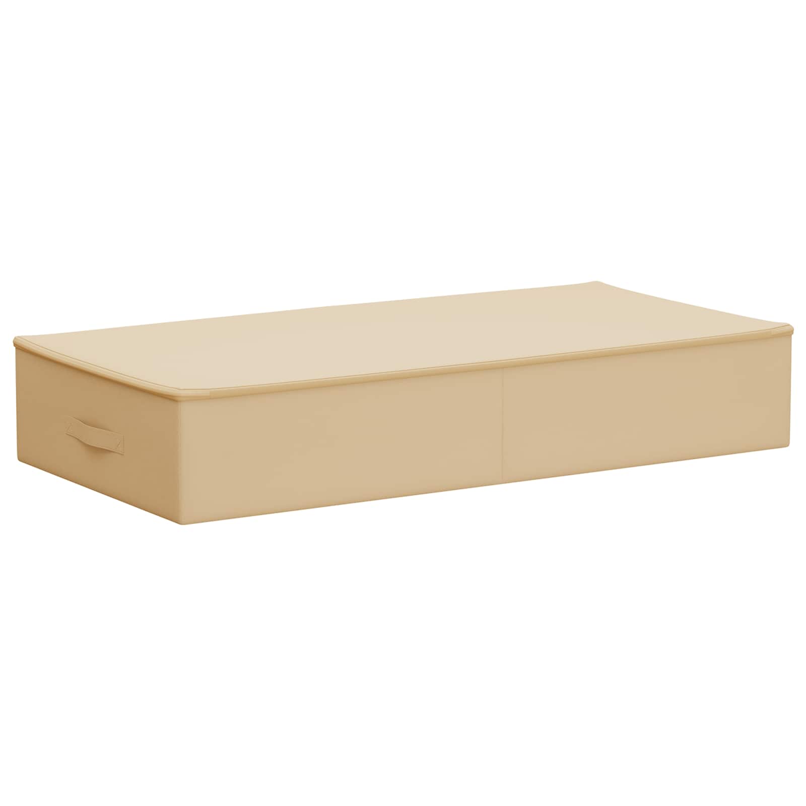 Kutija za spremanje Krem 100 x 50 x 18 cm Netkana tkanina