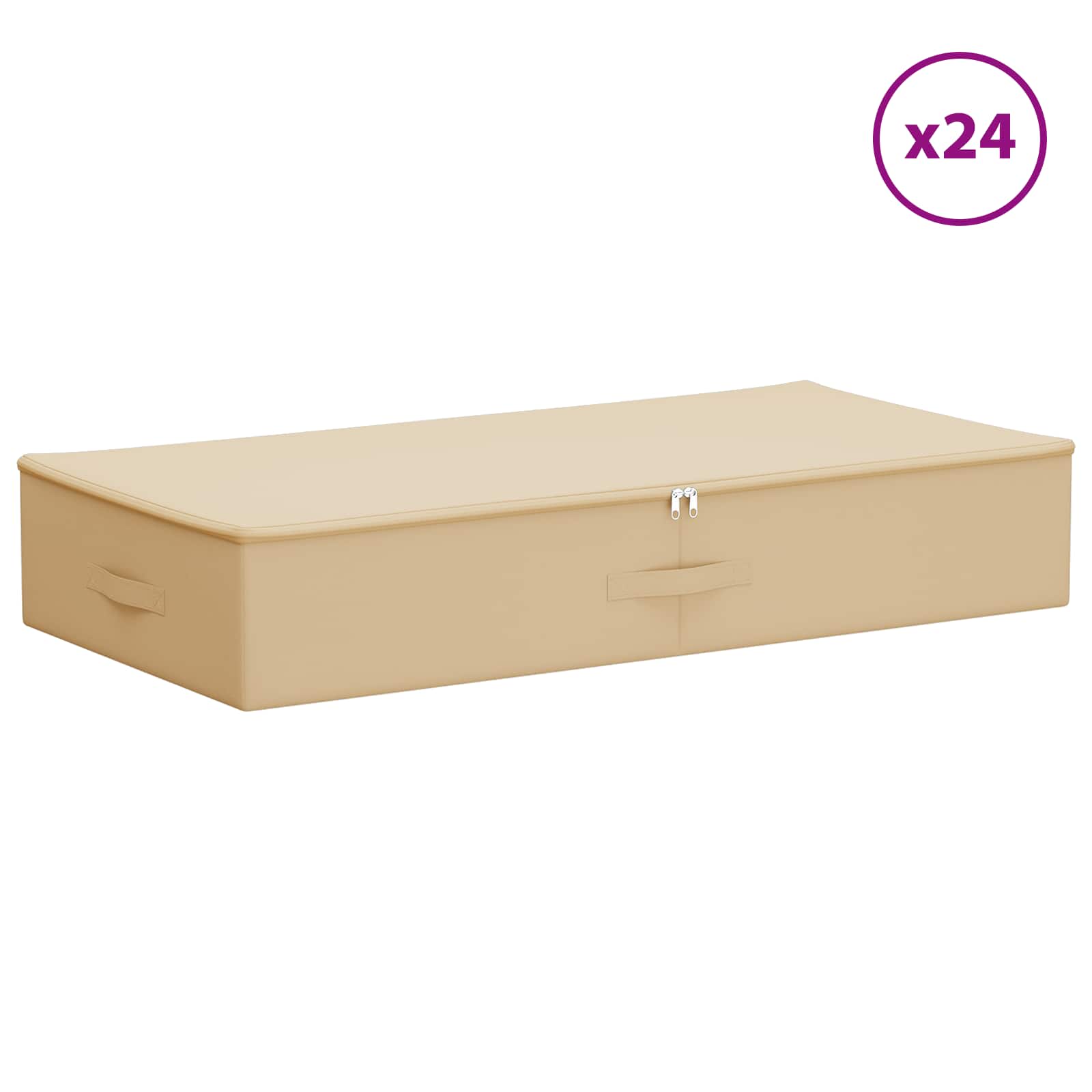 Kutija za spremanje 24 pcs Krem 100 x 50 x 18 cm